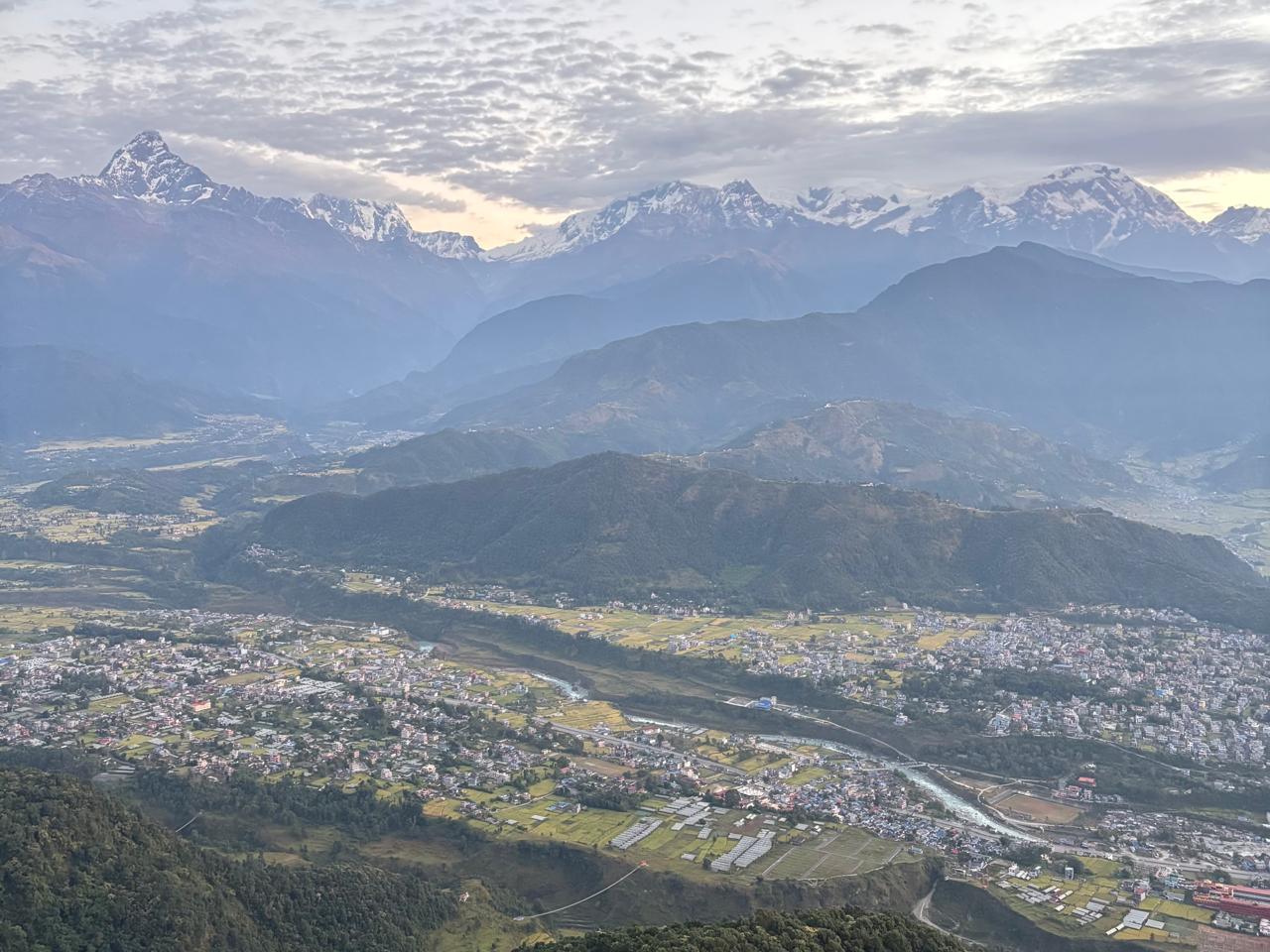 Pokhara: Fullday sightseen Sarangkot, Peace pagoda......