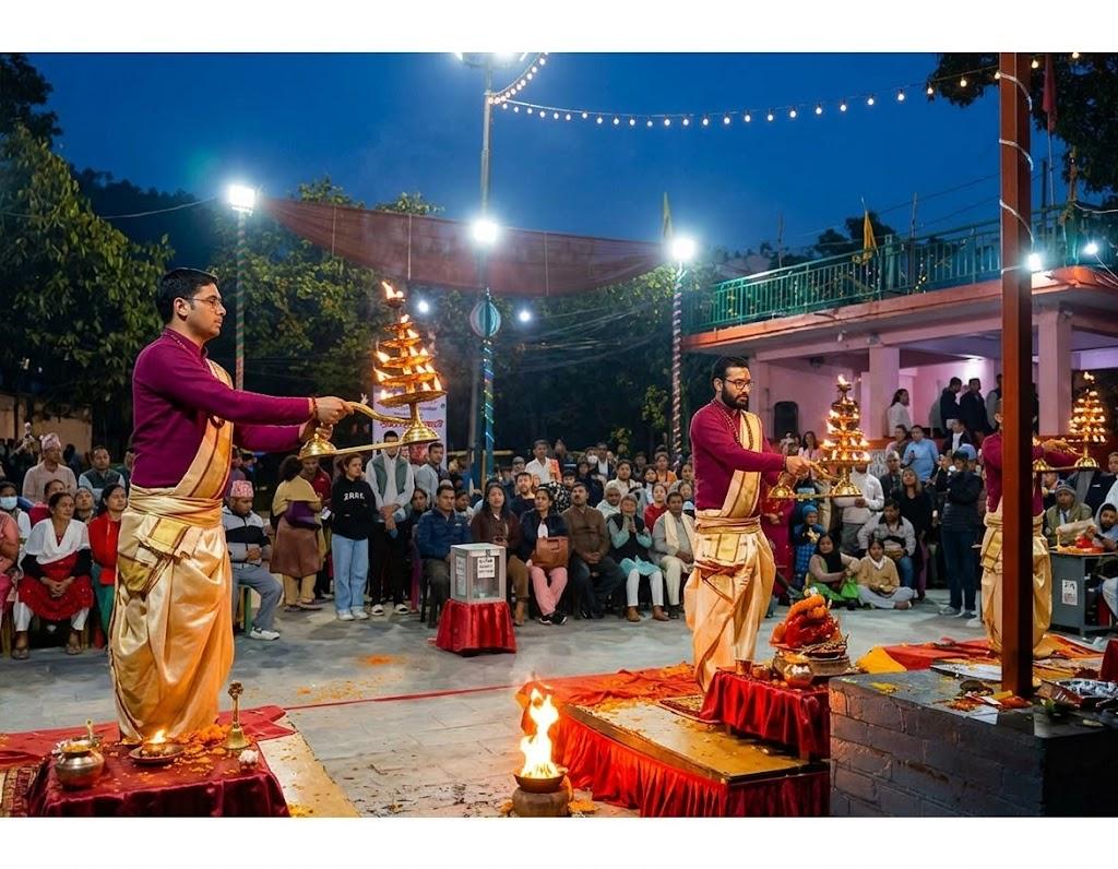 Pokhara: Tal Barahi Temple Evening Aarati Ceremony 2