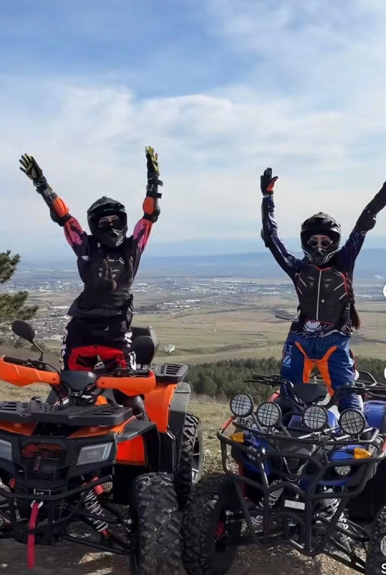 Tbilisi: Motorcycle or ATV Adventure Tour with Pickup