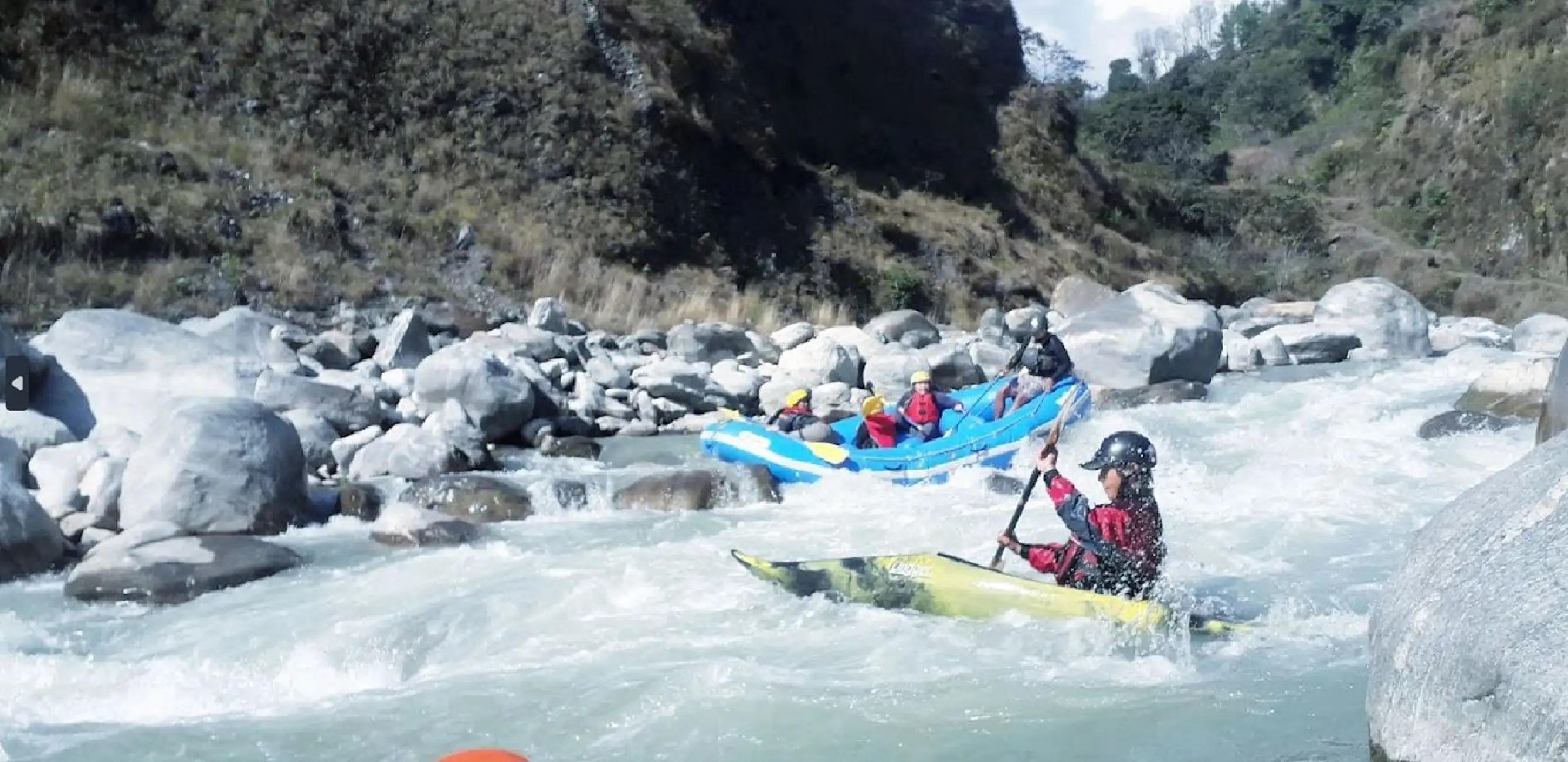 Pokhara: Seti River Whitewater Rafting Adventure with Pickup