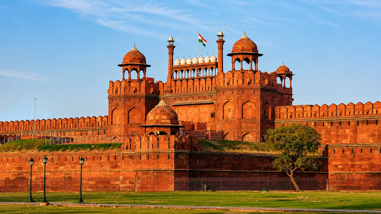 New Delhi: Red Fort Guided Tour with Entry Ticket