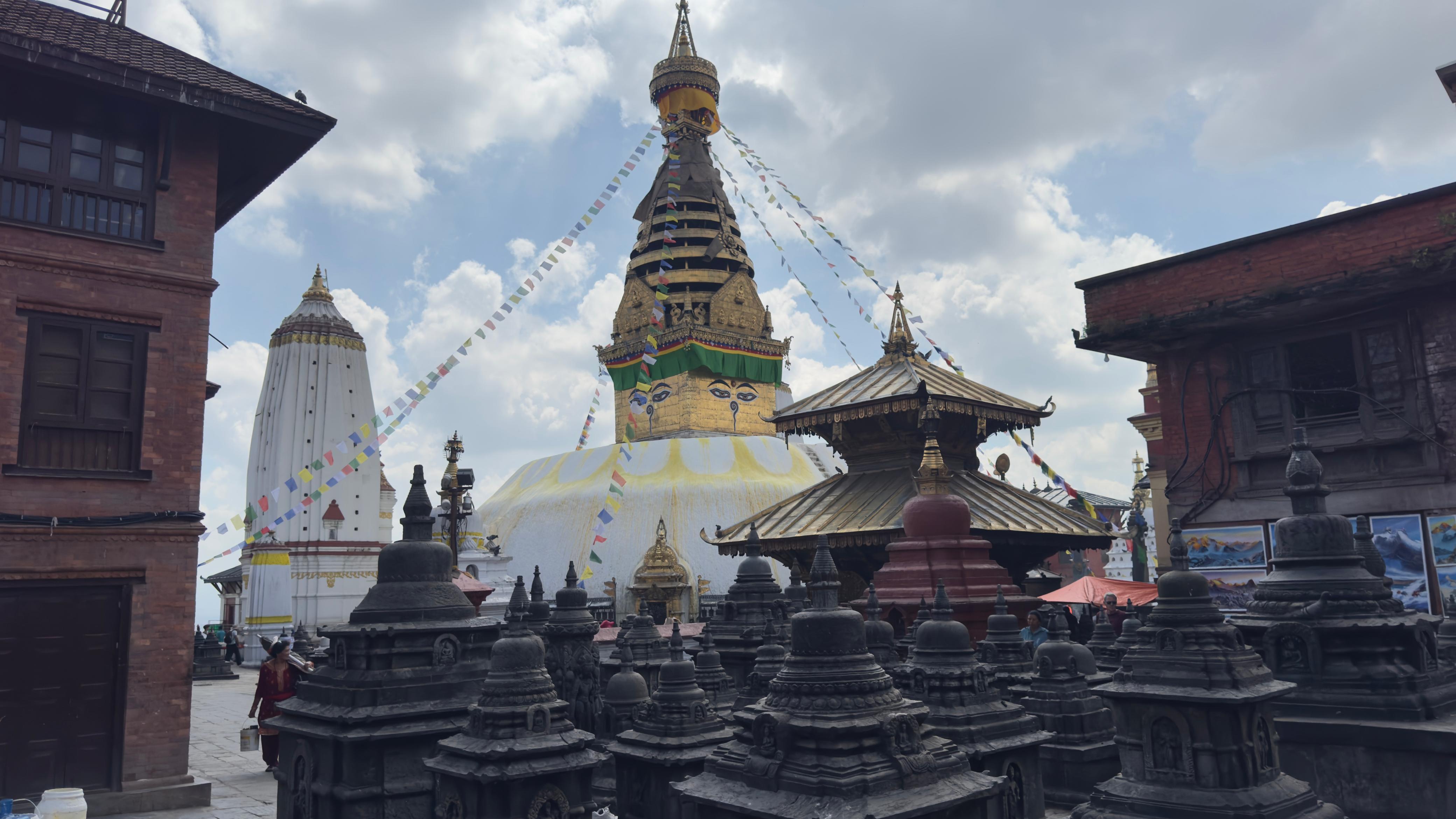 Kathmandu: Monkey Temple, Cable Car, & Paragliding Tour