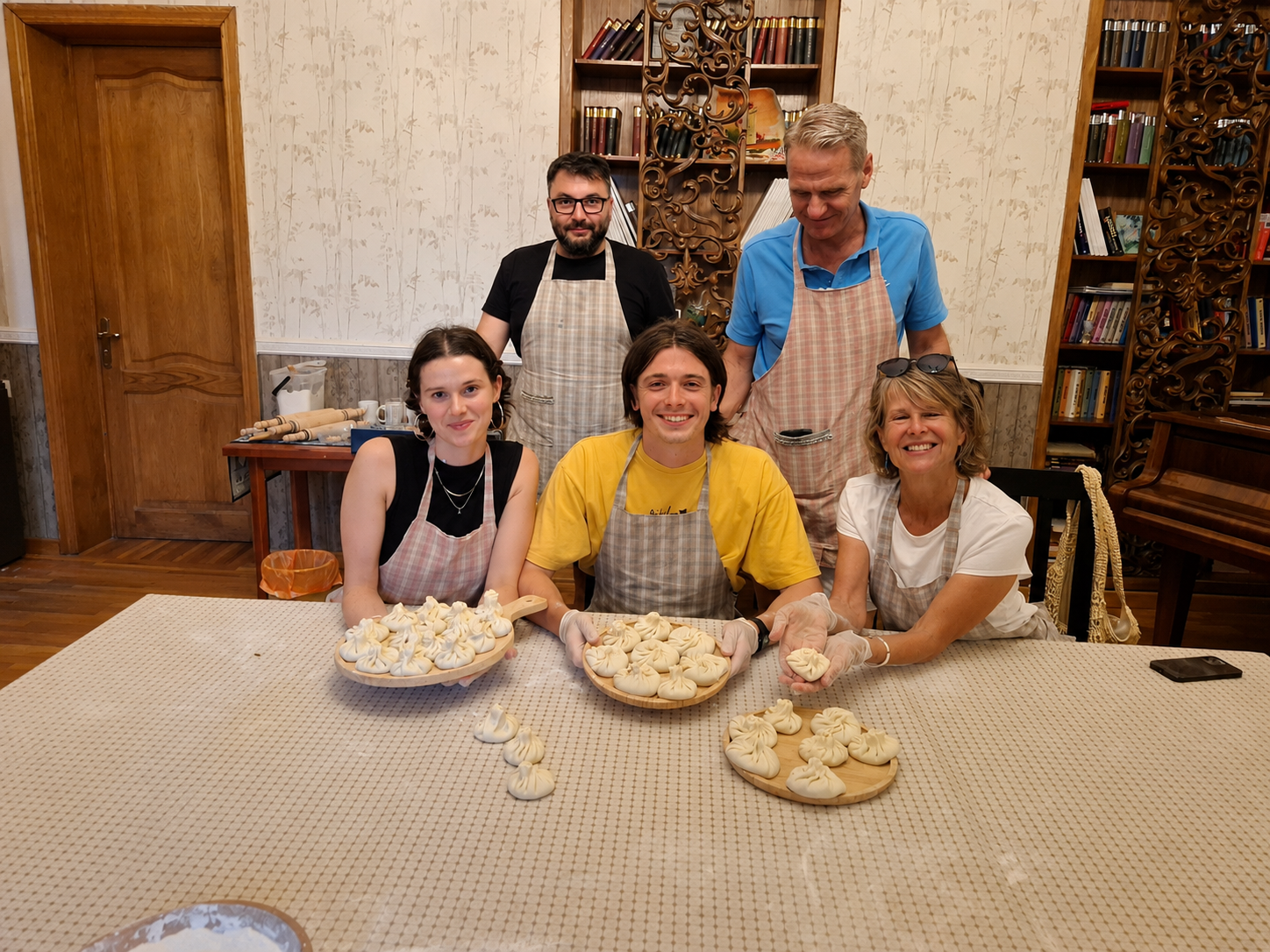 Georgian Cooking Classes with Wine + online support 2