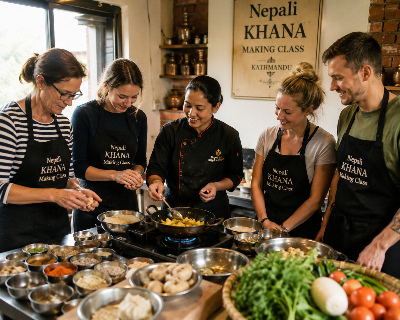 Kathmandu:Traditional Nepali Thakali Cooking Class with Meal 3