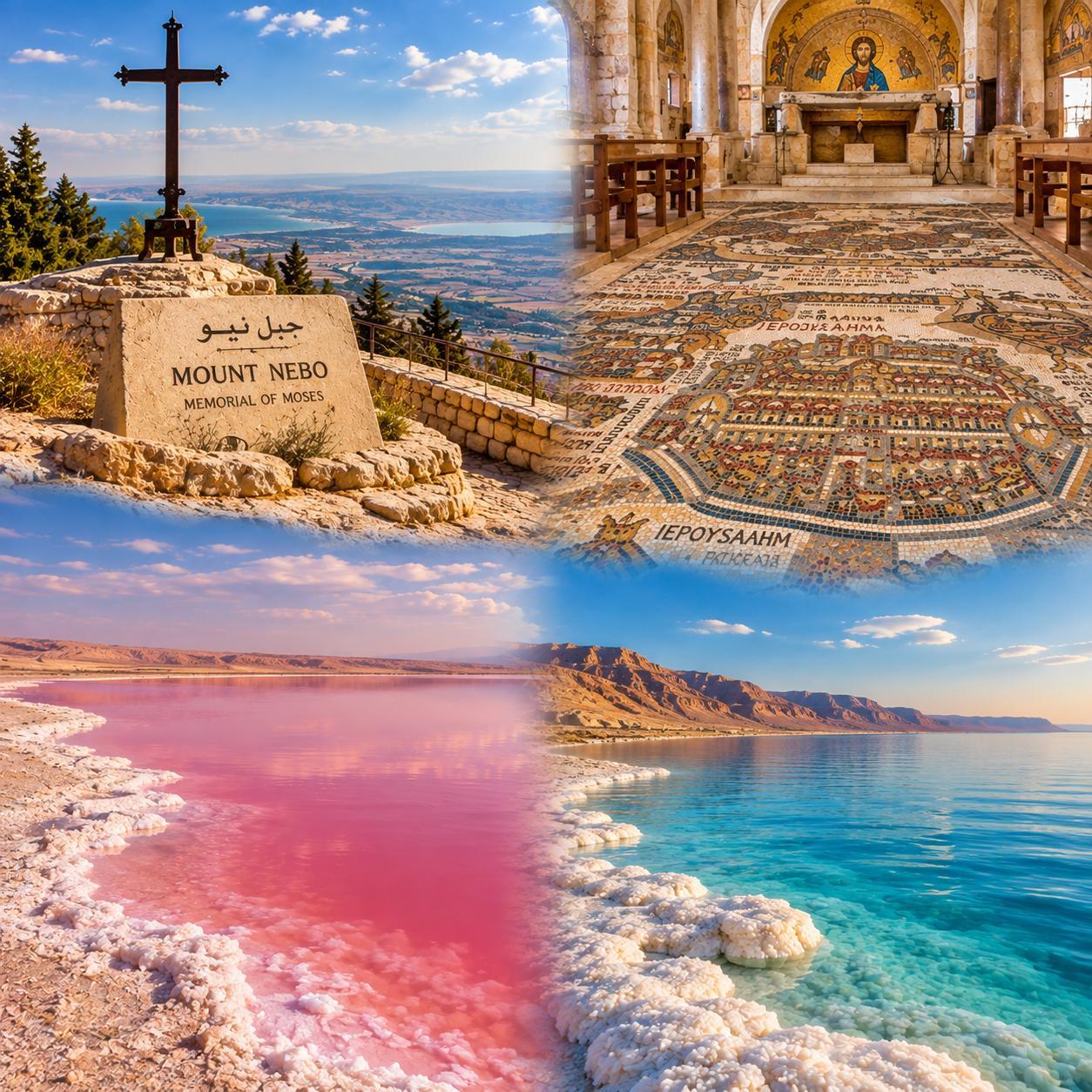 Private Day Tour: Madaba, Mt Nebo, Pink Lake and Dead Sea 3