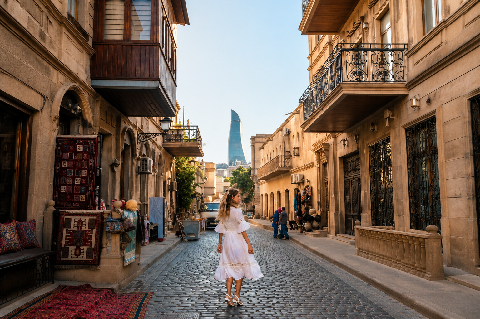 Baku: Private Photo Tour – Old City & Skyline 2
