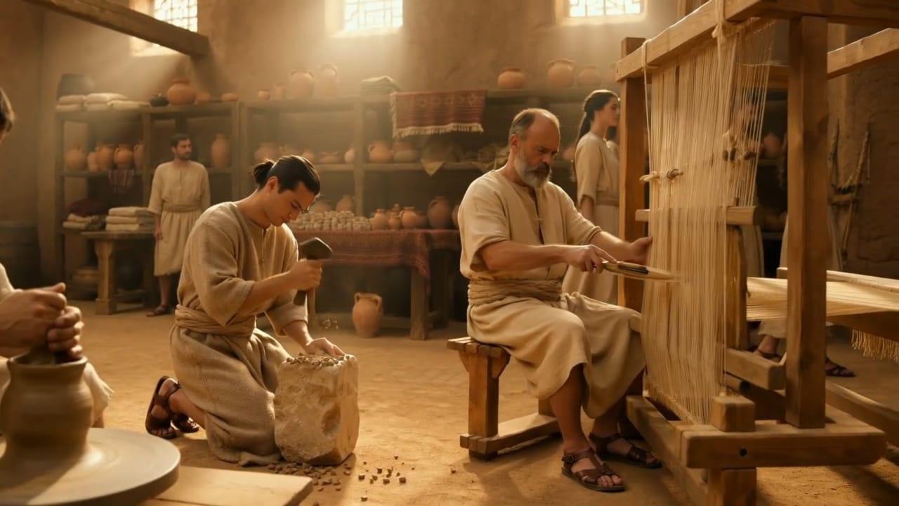 Petra: Virtual Reality Nabateans Daily Life 3D 8K 2