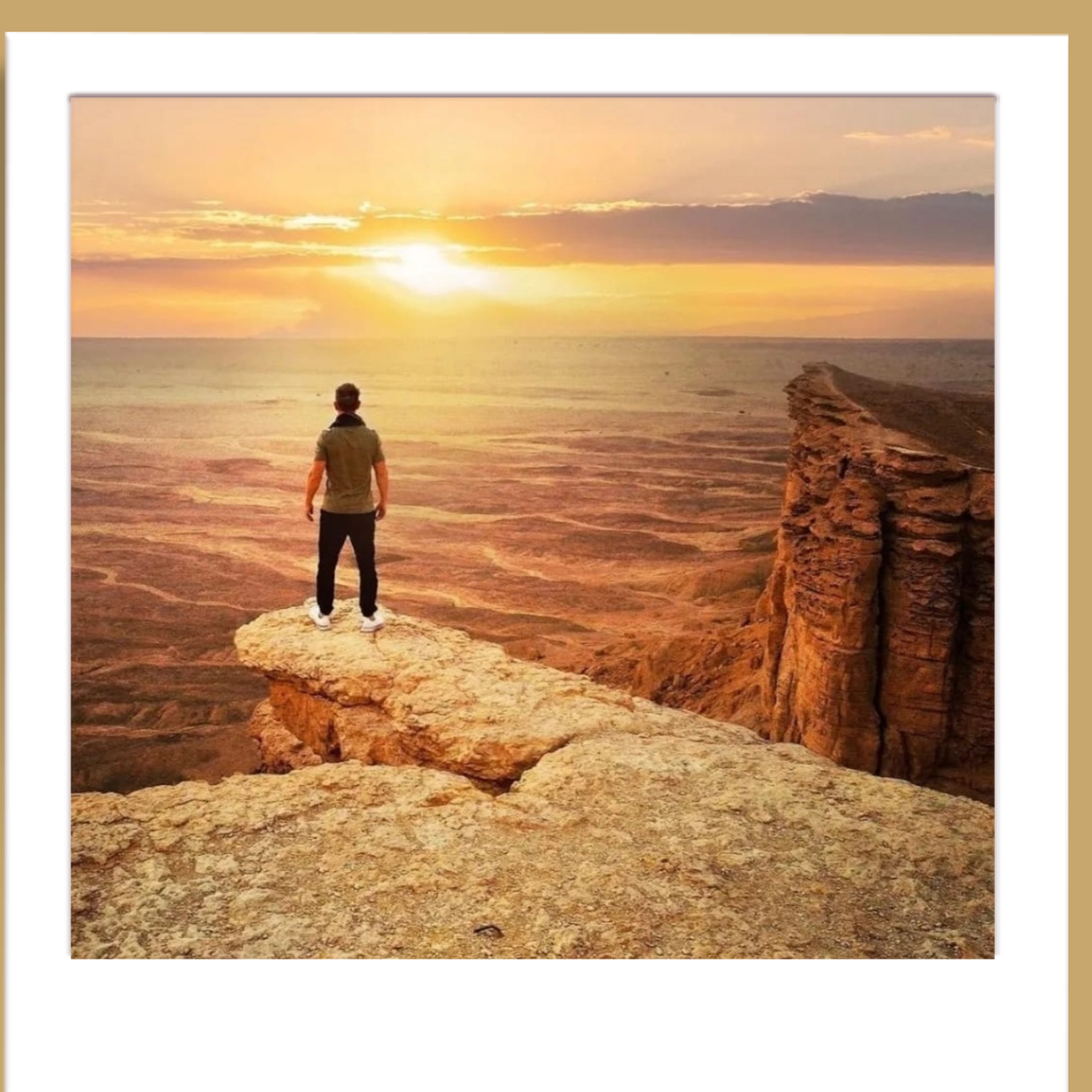 ٌRiyadh : Edge of the World (Sunset)