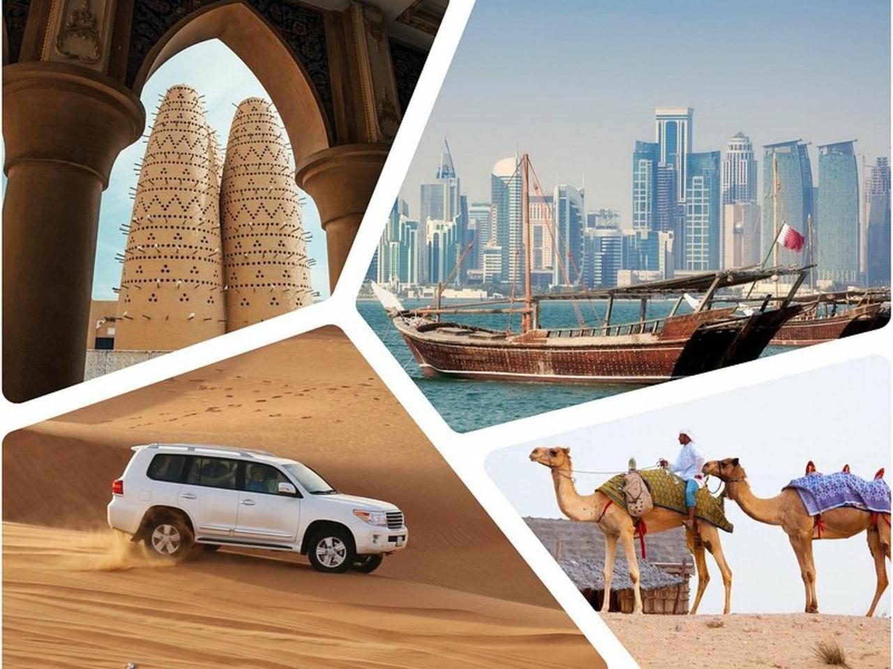 Doha: Private Combo City Tour with Desert Safari