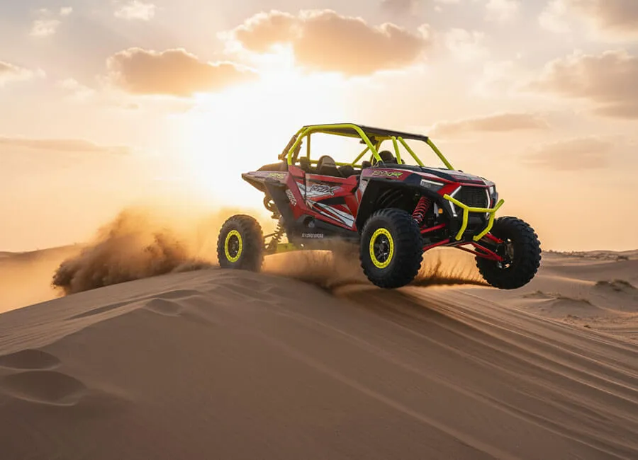 Desert: Quad Bike or Dune Buggy, Camel Ride & Sandboarding 3
