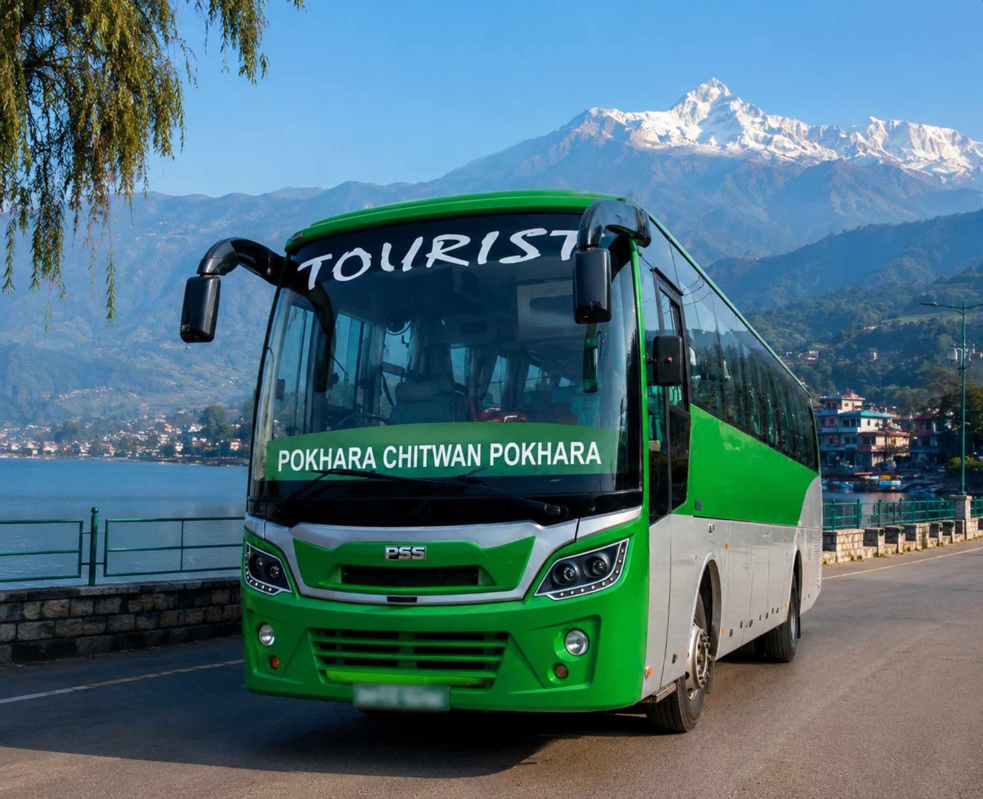 Chitwan & Pokhara: 7 AM Tourist Bus in Either Direction 2