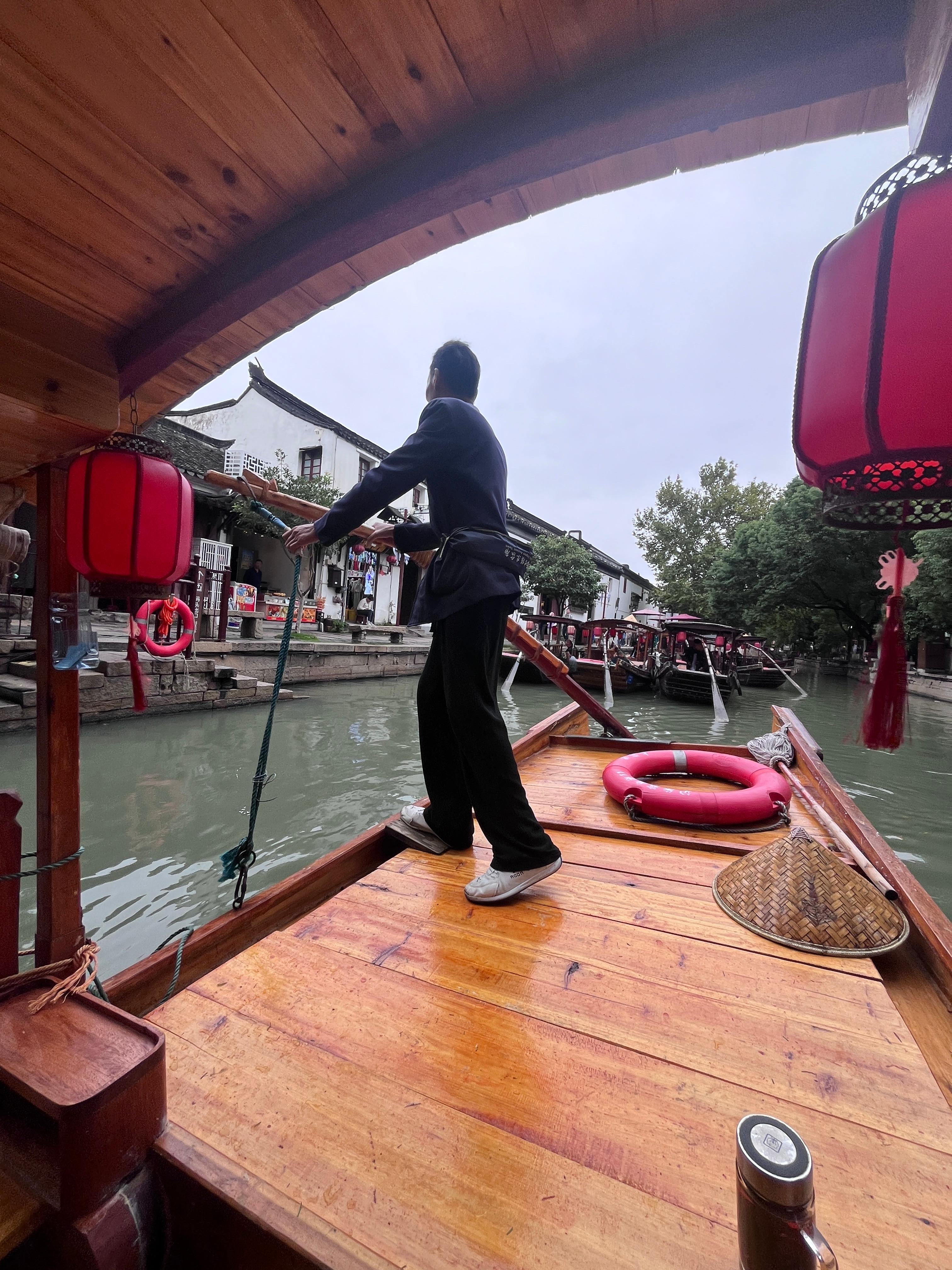 Shanghai: Zhujiajiao Water Town with Calligraphy Experience 2