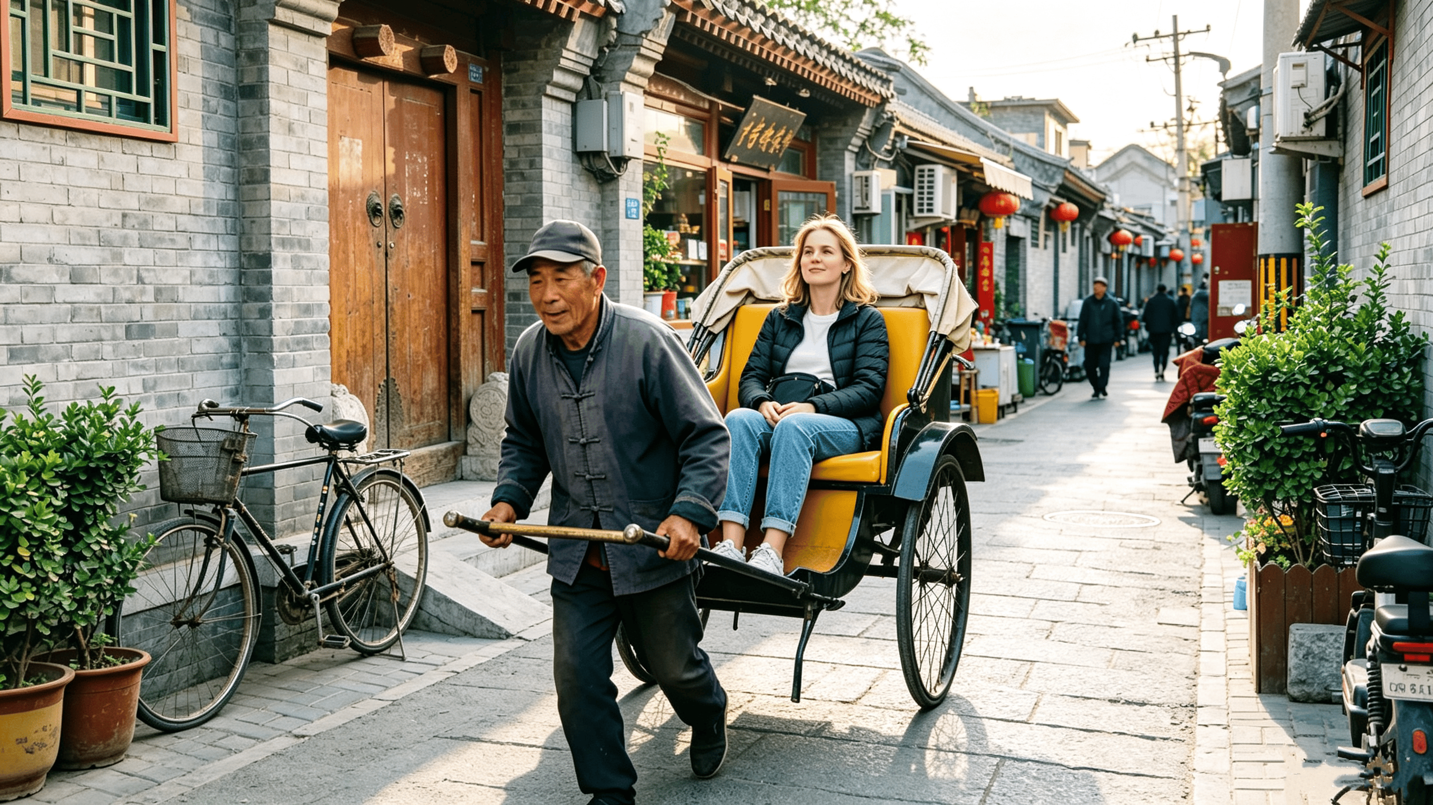 Beijing: Hutong Tour by Rickshaw & Family Visit 2