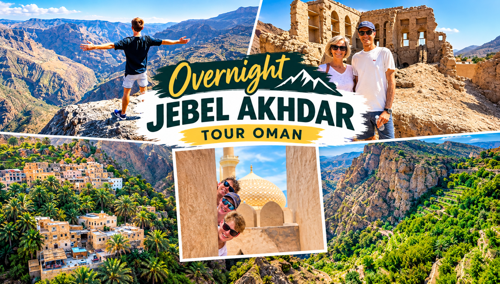 Overnight Nizwa, Jebel Akhdar & Jebel Shams 2-Day Tour