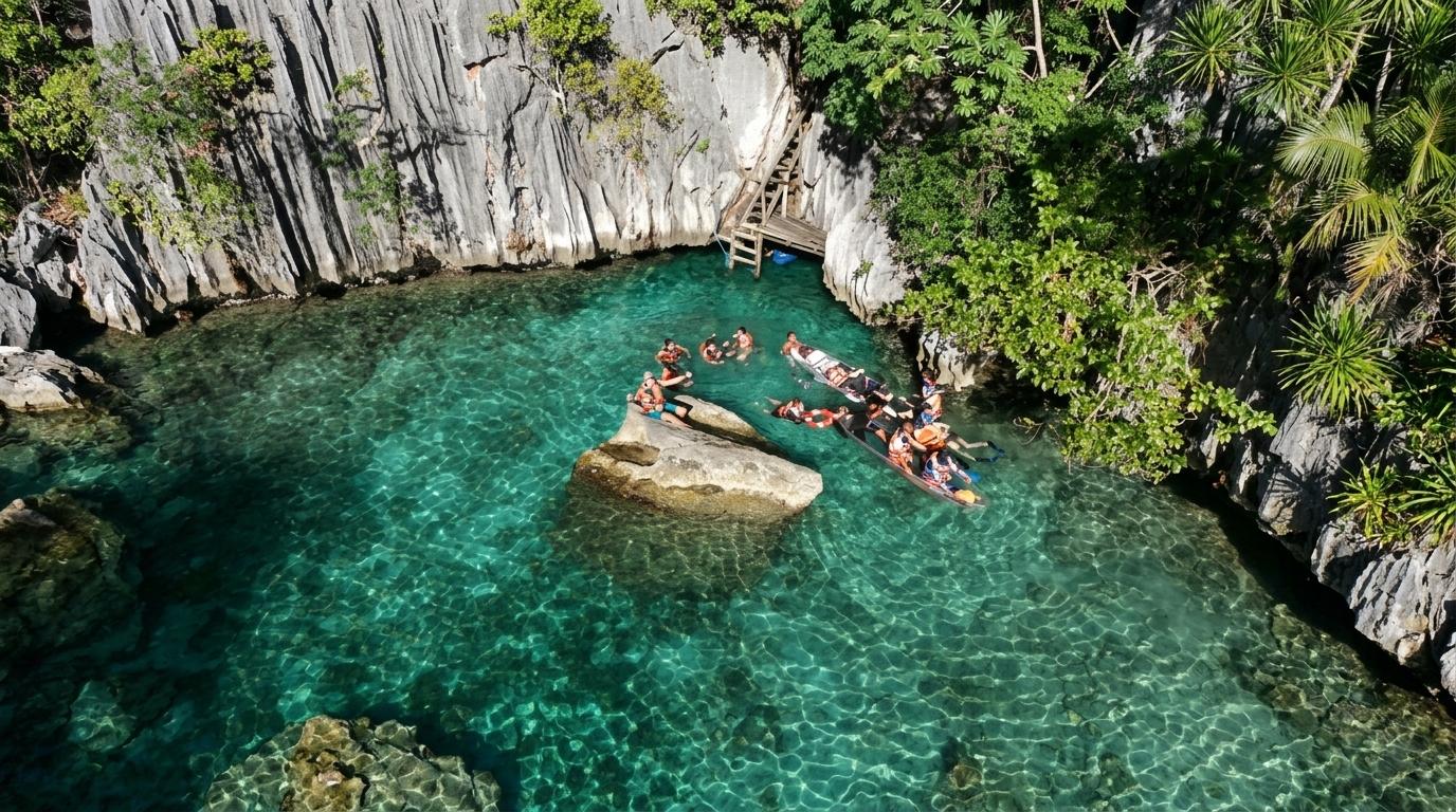Coron: 4-Day Island Hopping Tours A and B with Hotel and Meals