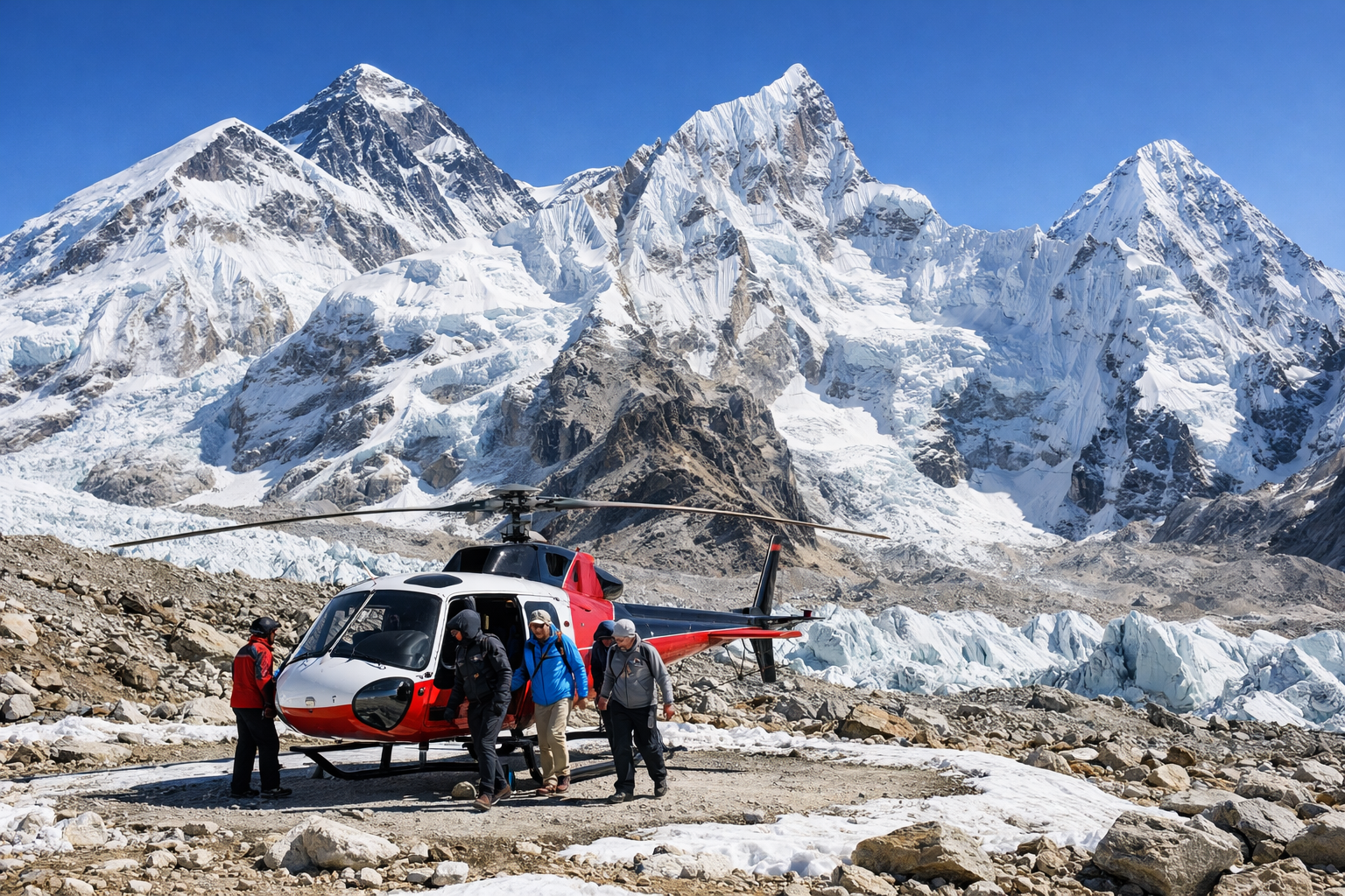 Kathmandu: 2-Day Everest & Annapurna Base Camp Heli Tour