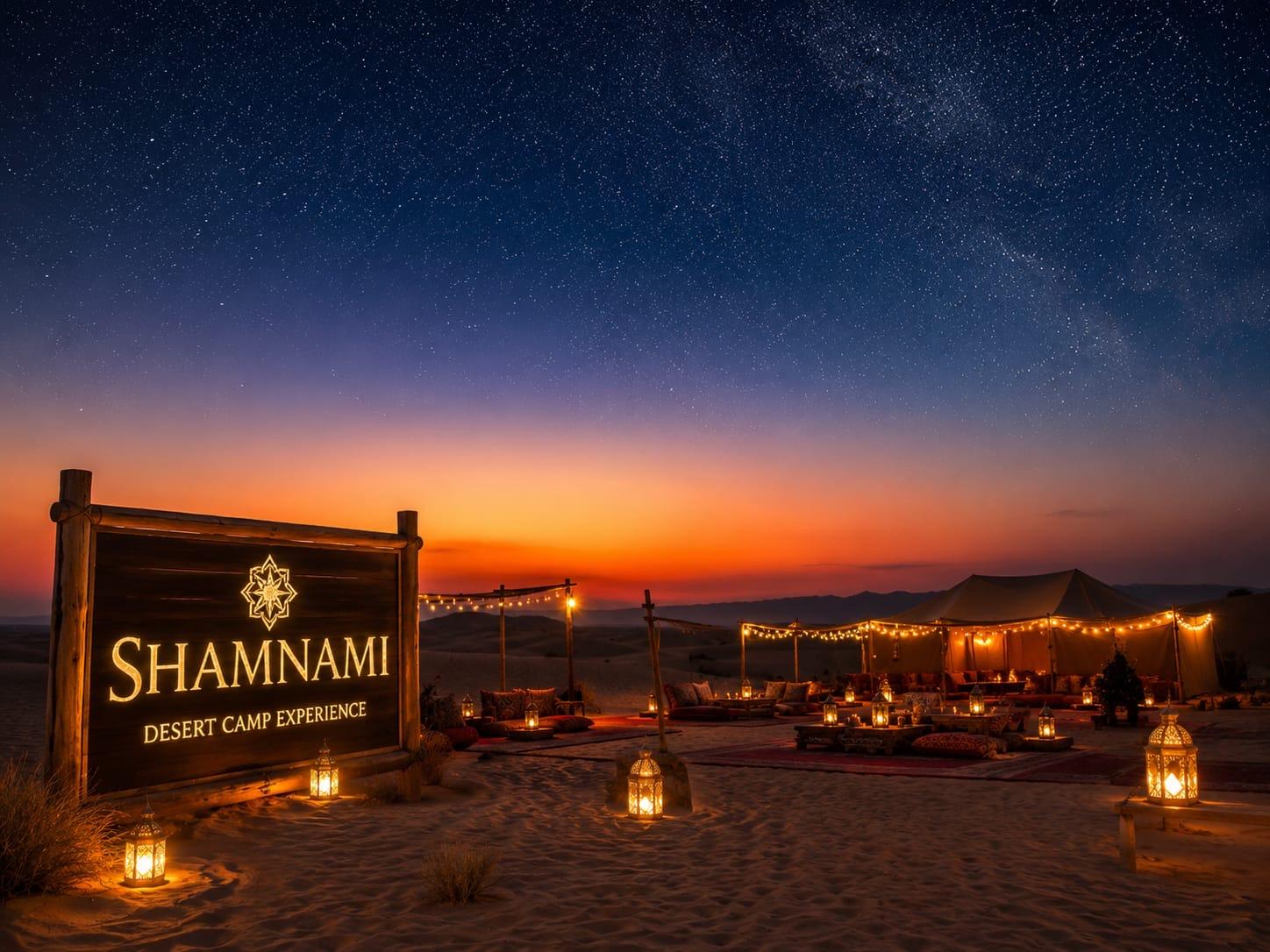 Jeddah: Private Mobile Stargazing Camp Experience