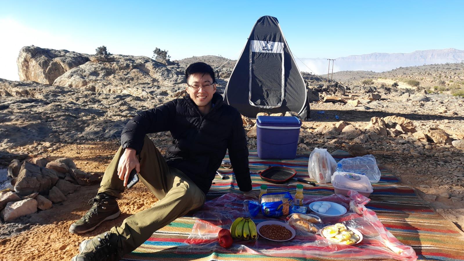 From Muscat: Jebel Shams Overnight Camping with Meals