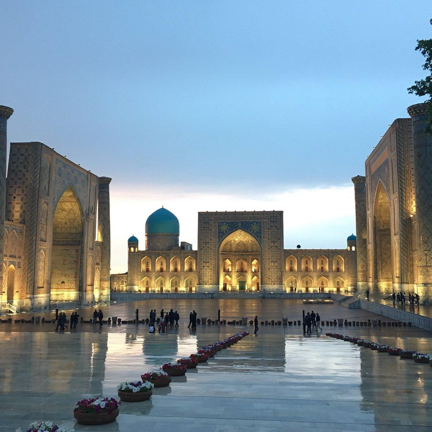 From Tashkent: Samarkand Train Day Trip to Registan Square