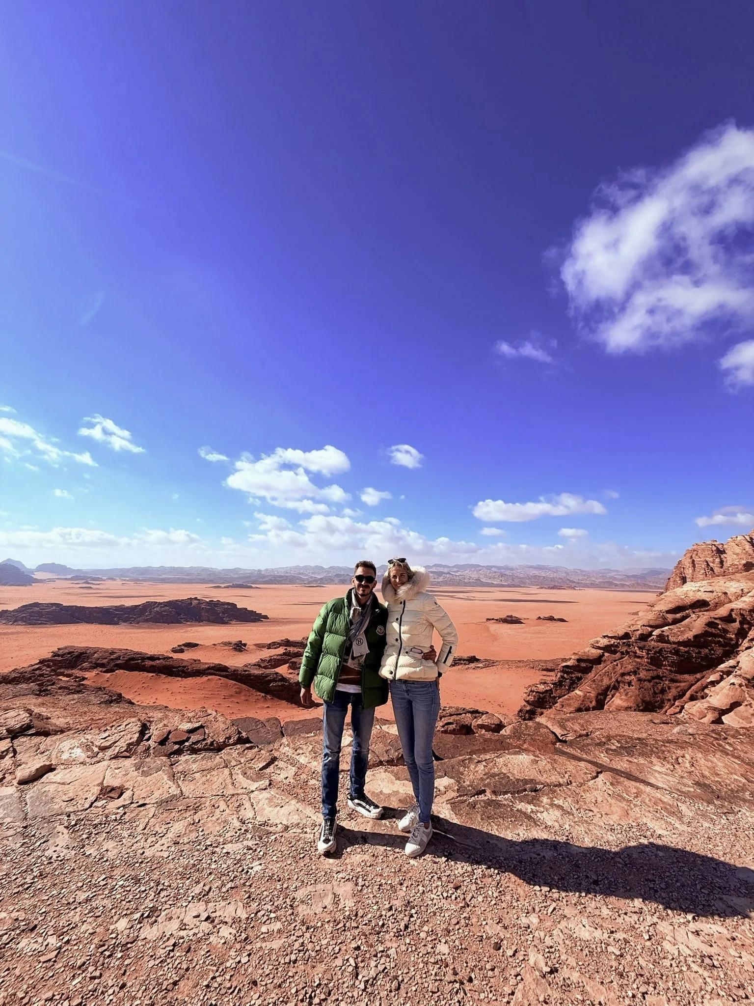 Wadi Rum: Red & White Desert Jeep Tour and Stargazing — guided tour in Aqaba
