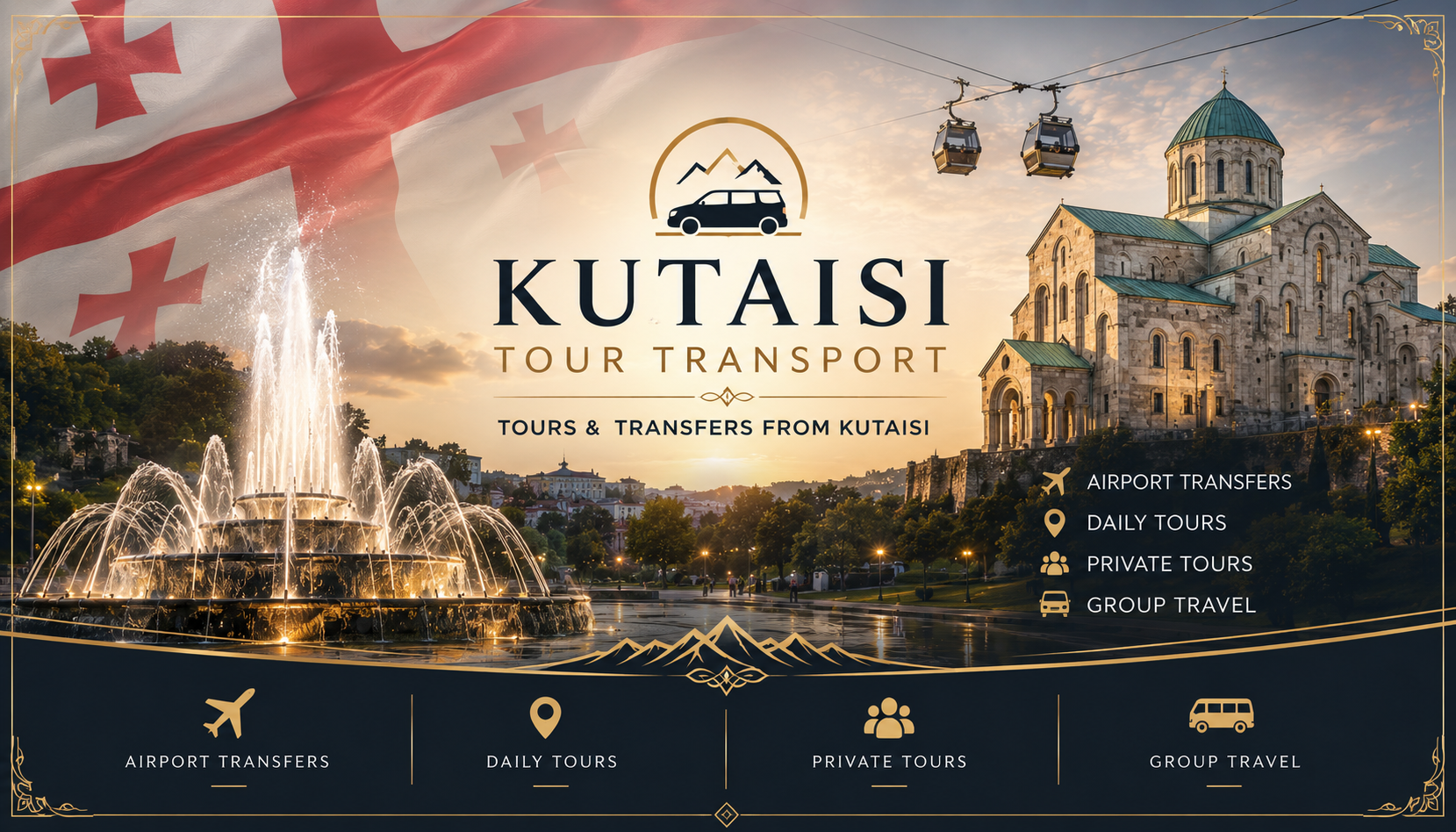 From Kutaisi: Martvili Canyon, Okatse Canyon & Cave Tour — guided tour in Kutaisi
