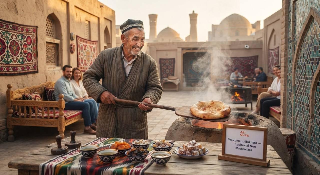 Bukhara: Traditional Uzbek Bread-Making Class with Tea 2