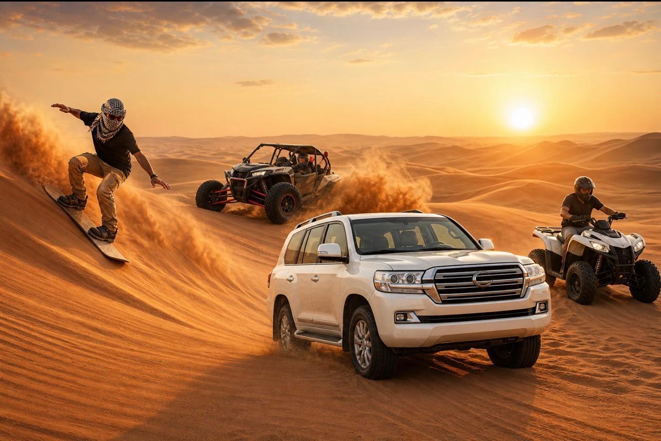 Doha: Qatar Desert Safari with Inland Sea Visit & Add-Ons