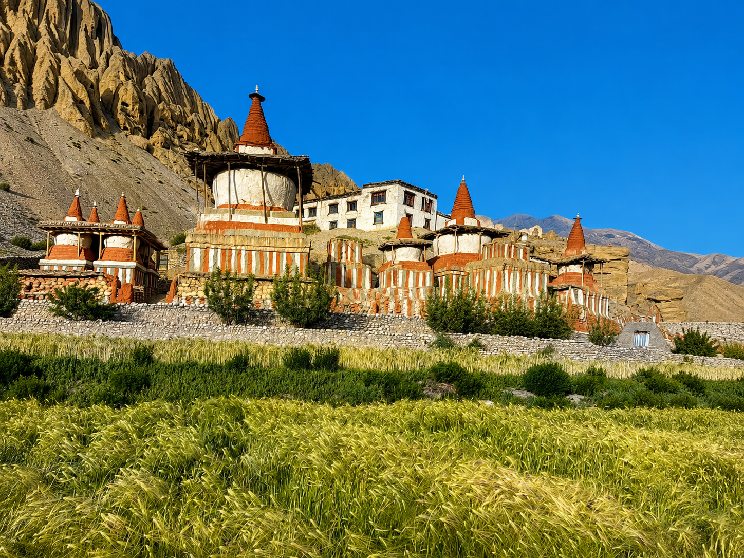 Upper Mustang 4WD Tour — Jeep, Guide, No Trekking