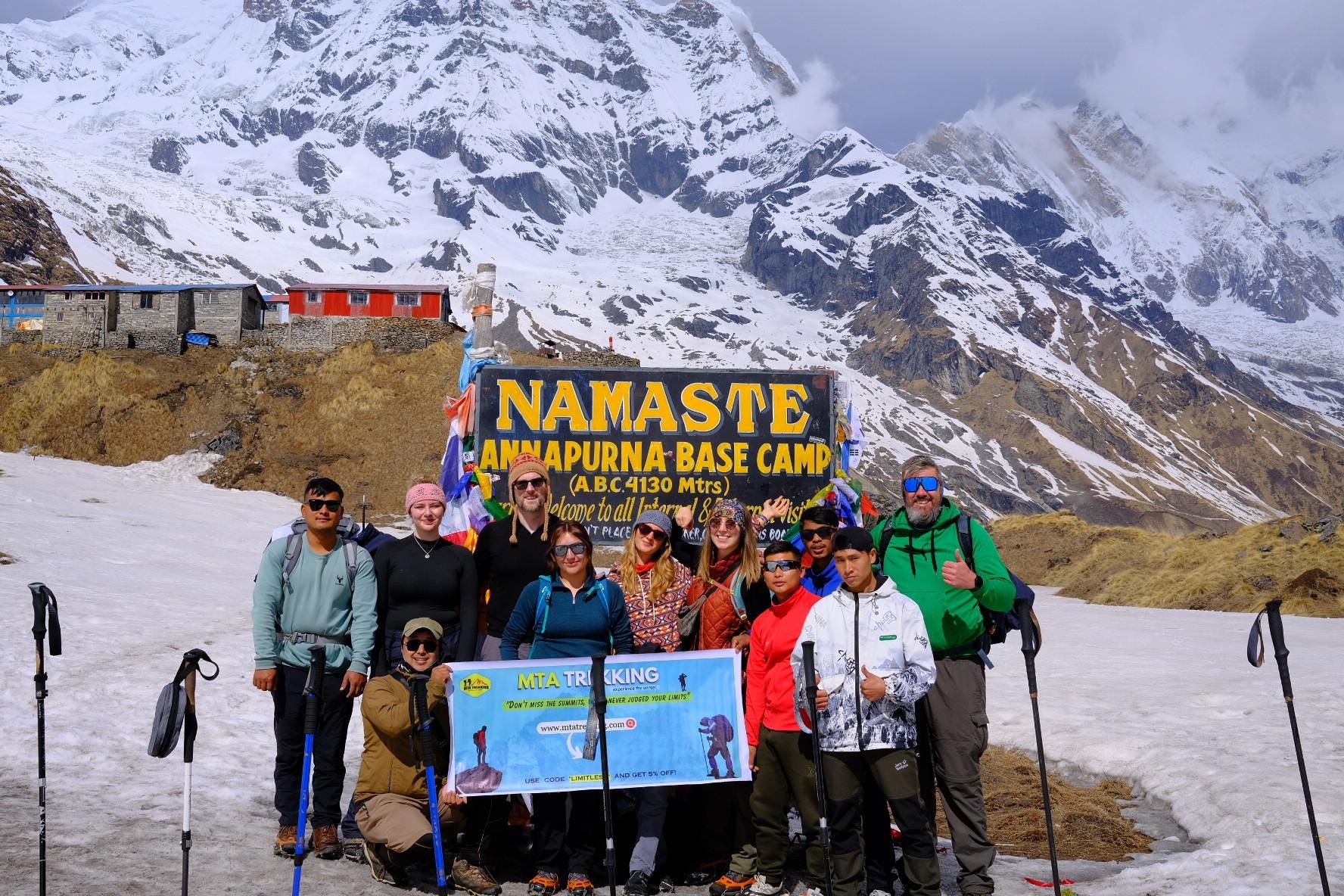 Pokhara: 5-Day ABC Trek to Annapurna Base Camp at 4,130 m