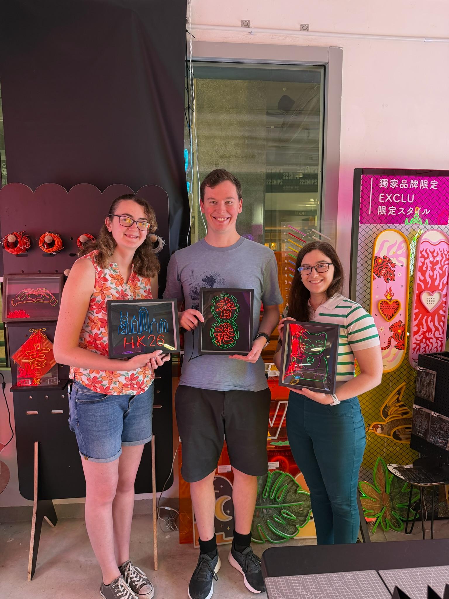 Hong Kong Cultural - Mini Neon Workshop @ PMQ 3