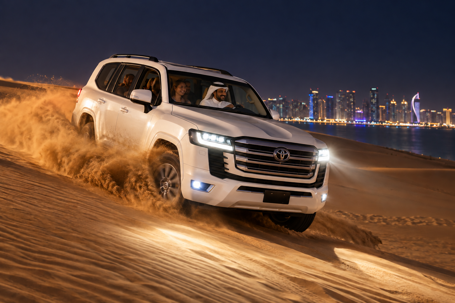 Doha: Layover Desert Safari, Camel Ride & Private Beach Camp 2