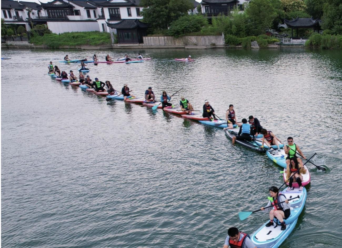 Shanghai: Xitang Night Water Town & Paddleboard Trip 2