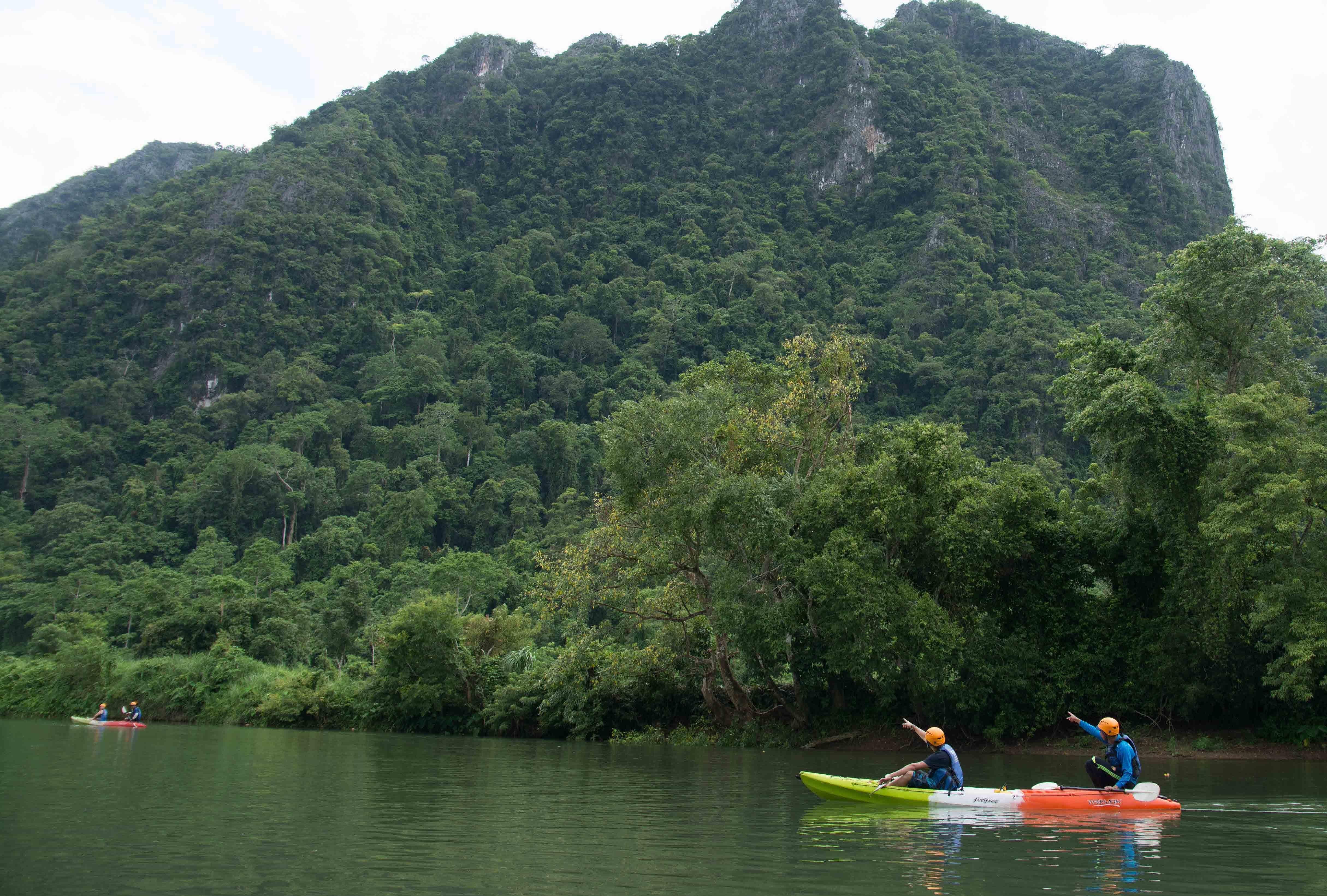 Vang Vieng: Nam Song River Kayak Tour 2
