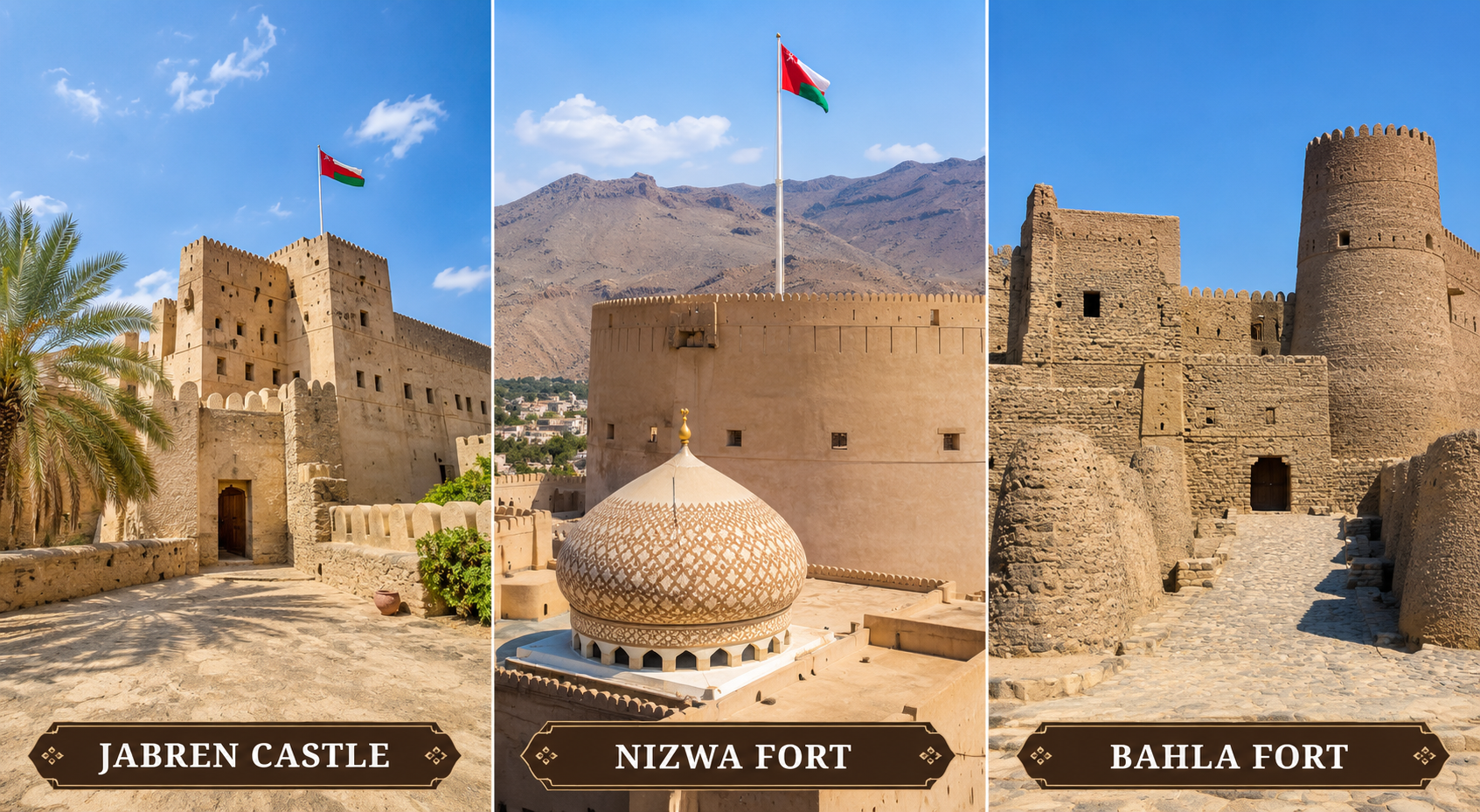 Muscat: Nizwa, Jabreen Castle & Bahla and more Sharing Tour