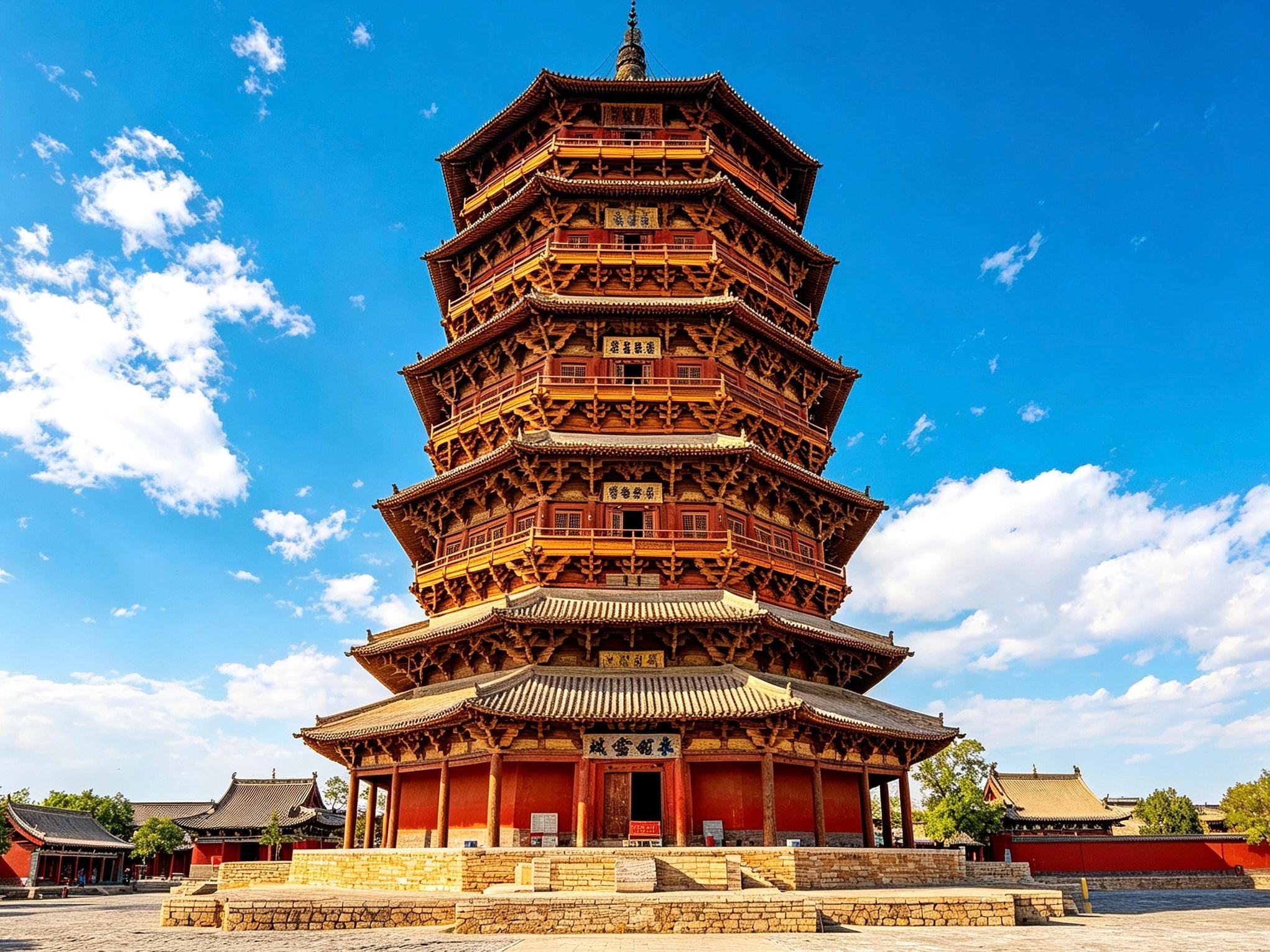From Beijing: Yungang, Wooden Pagoda & Huayan Temple 3