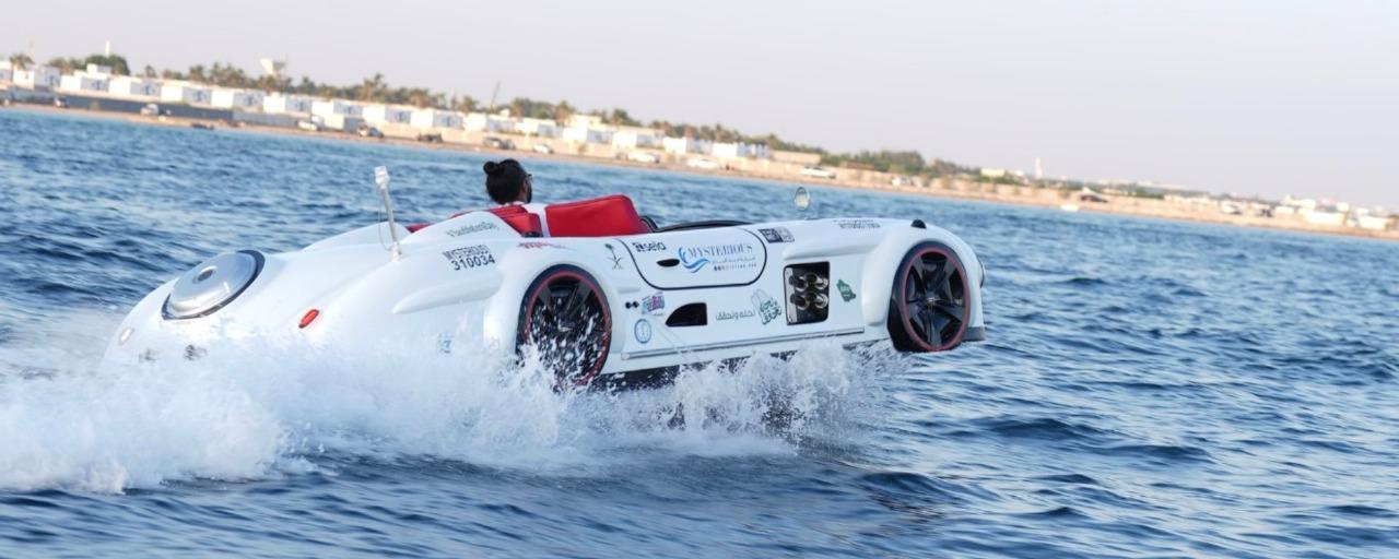 Jeddah: Private Red Sea Jet Car Ride at Obhur Beach 3