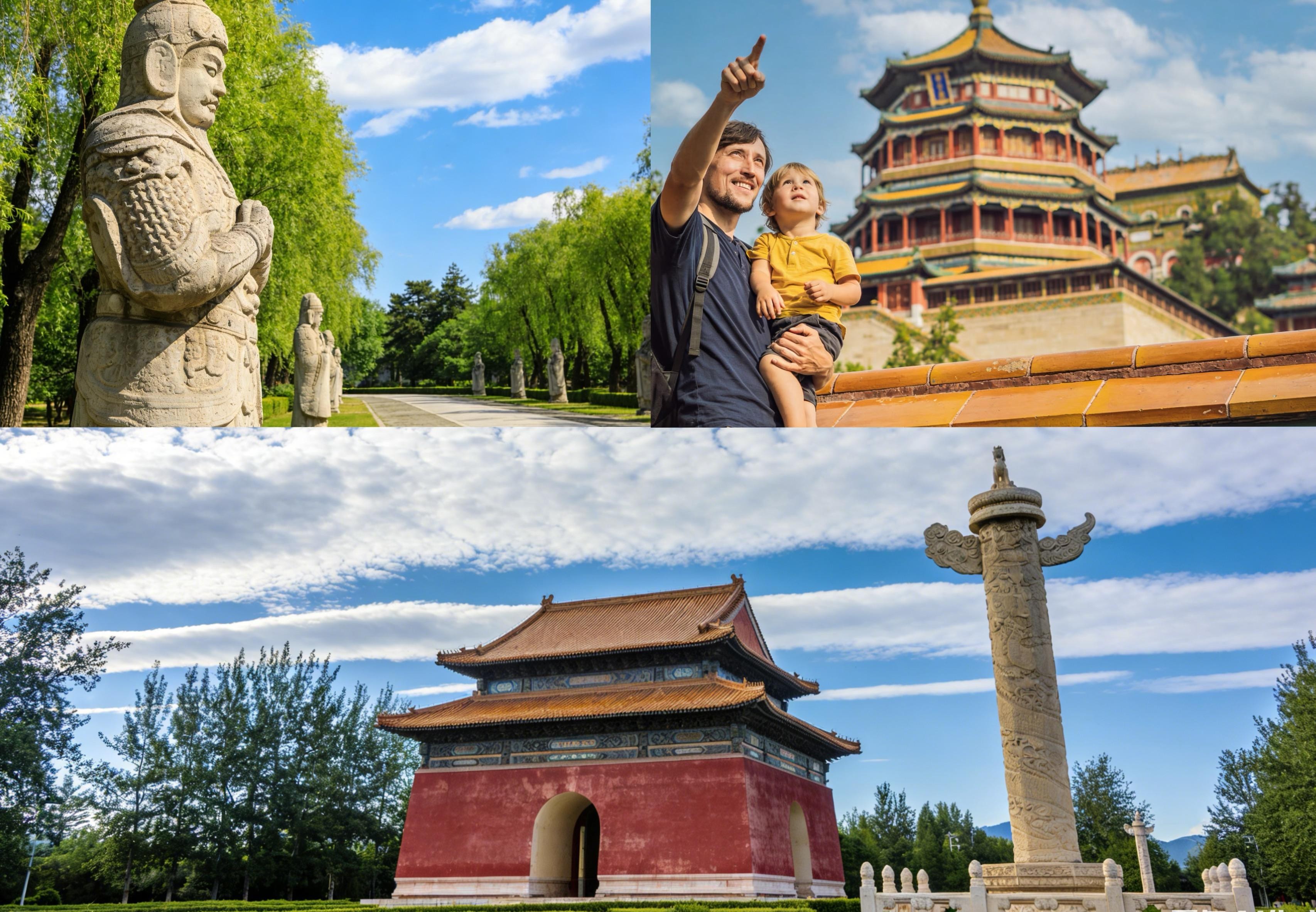 Beijing: Summer Palace, Sacred Road&Ming Tombs Private Tour
