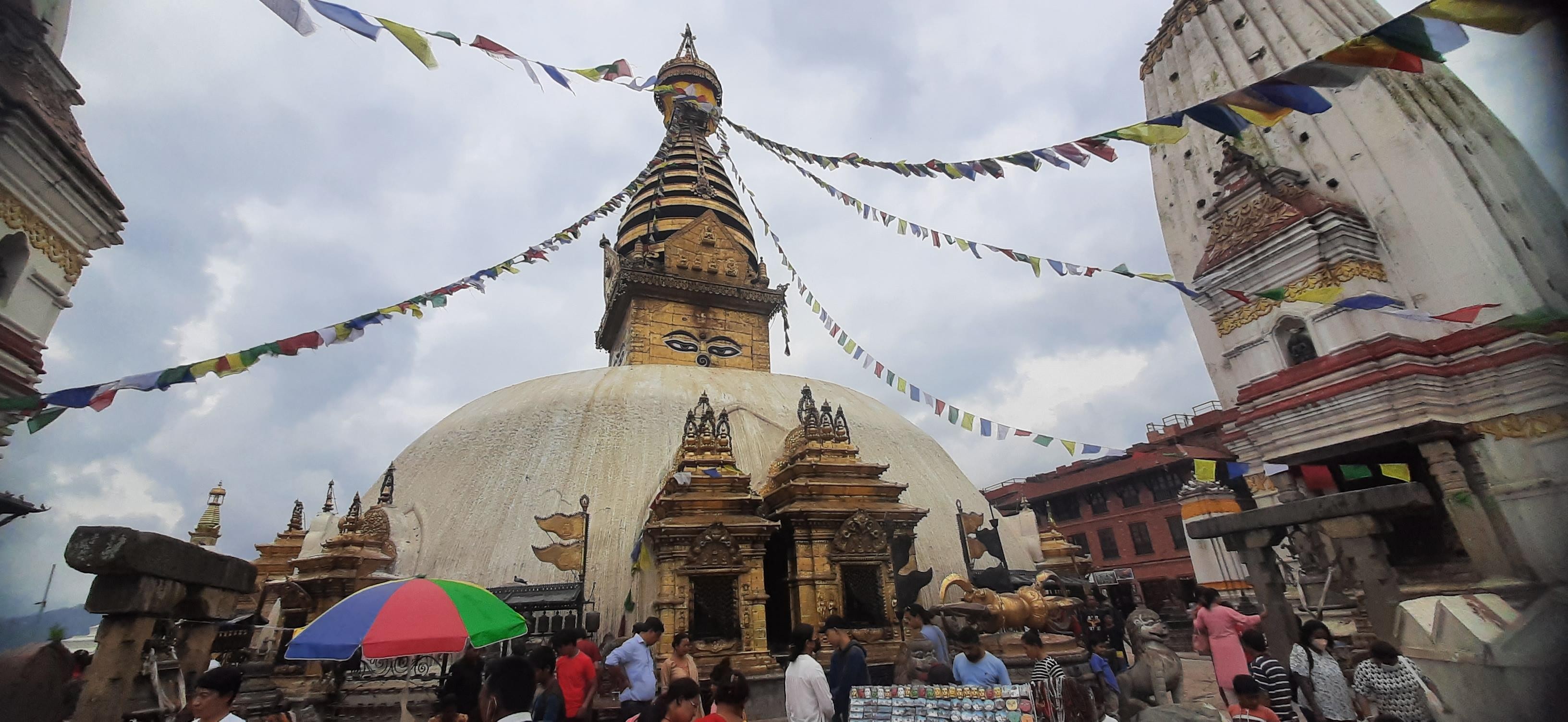 Kathmandu: Dahachok Viewpoint Sunrise and Monkey Temple Tour 3