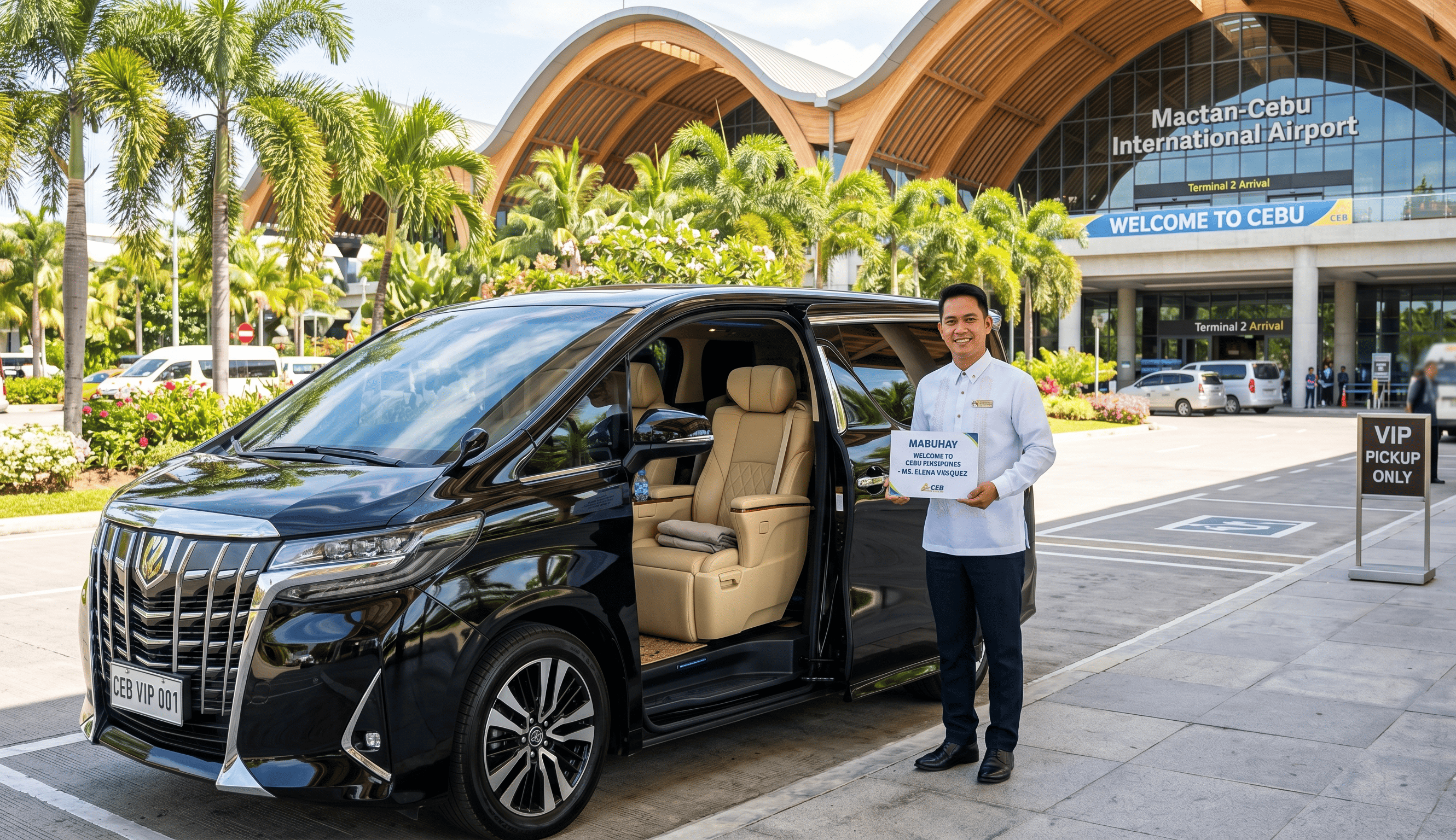 Cebu: Direct Private Transfer to CEB Airport or City Center