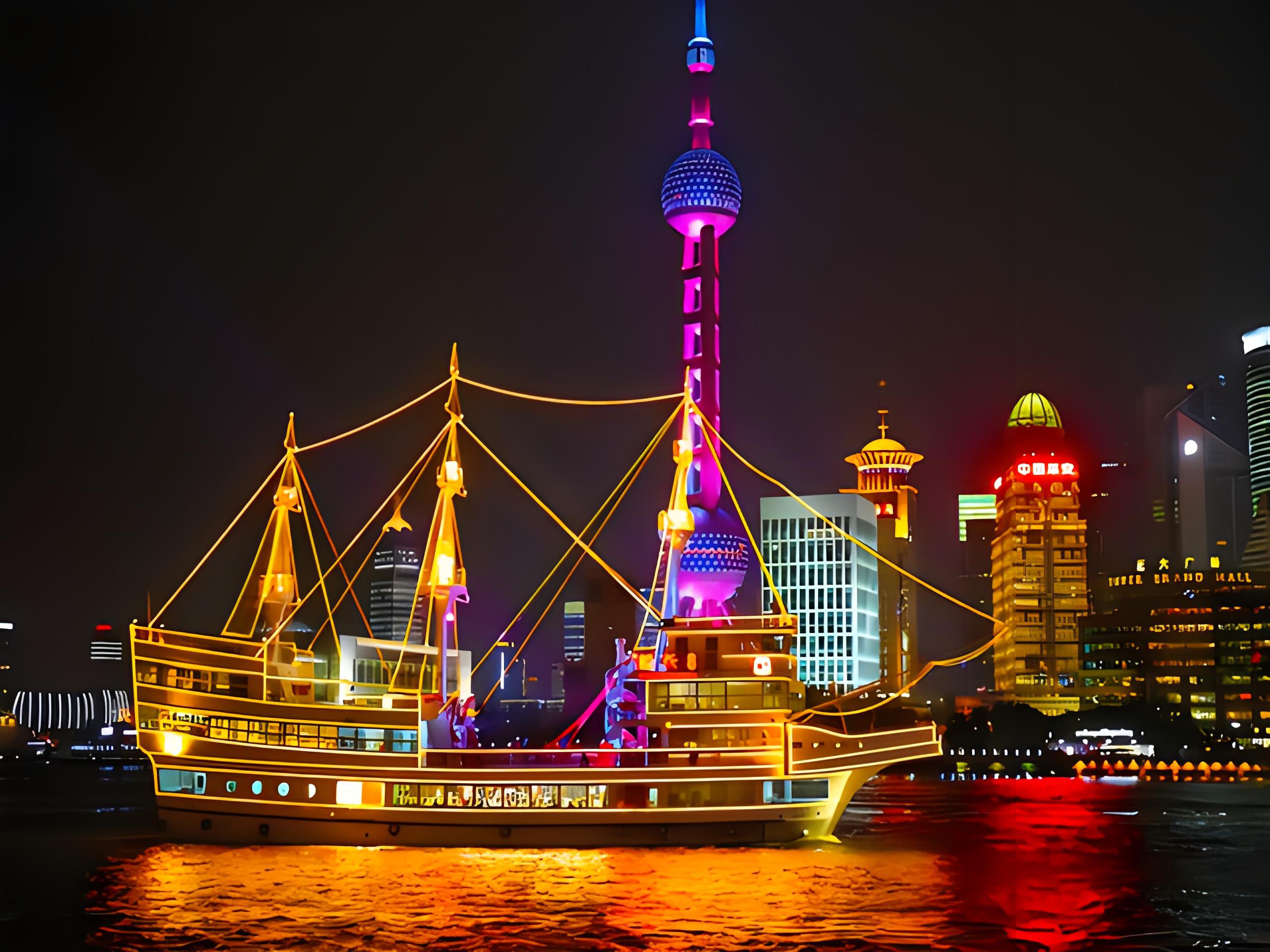 Shanghai By Night: Amazing River Cruise and Hot Pot Dinning 3