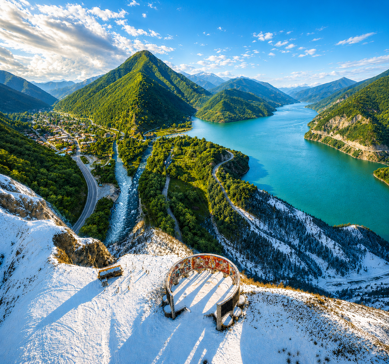 Private Day Trip : Kazbegi, Ananuri, Gudauri and Gergeti 2