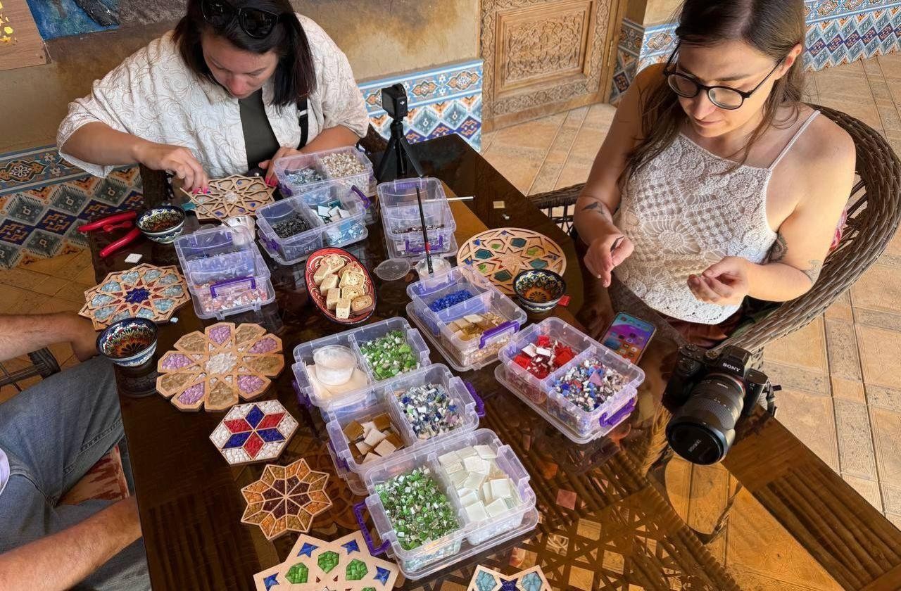 Samarkand: Timurid Blue Mosaic Art Workshop 2