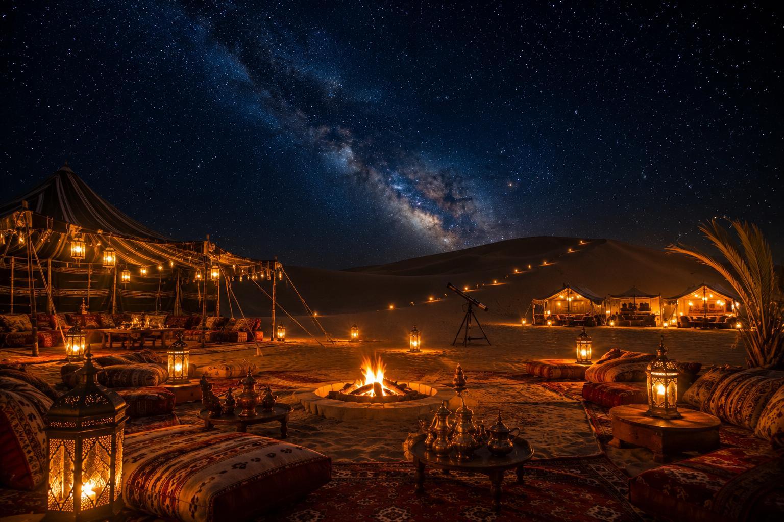 Doha: Overnight Desert Safari, BBQ & Camping Under the Stars