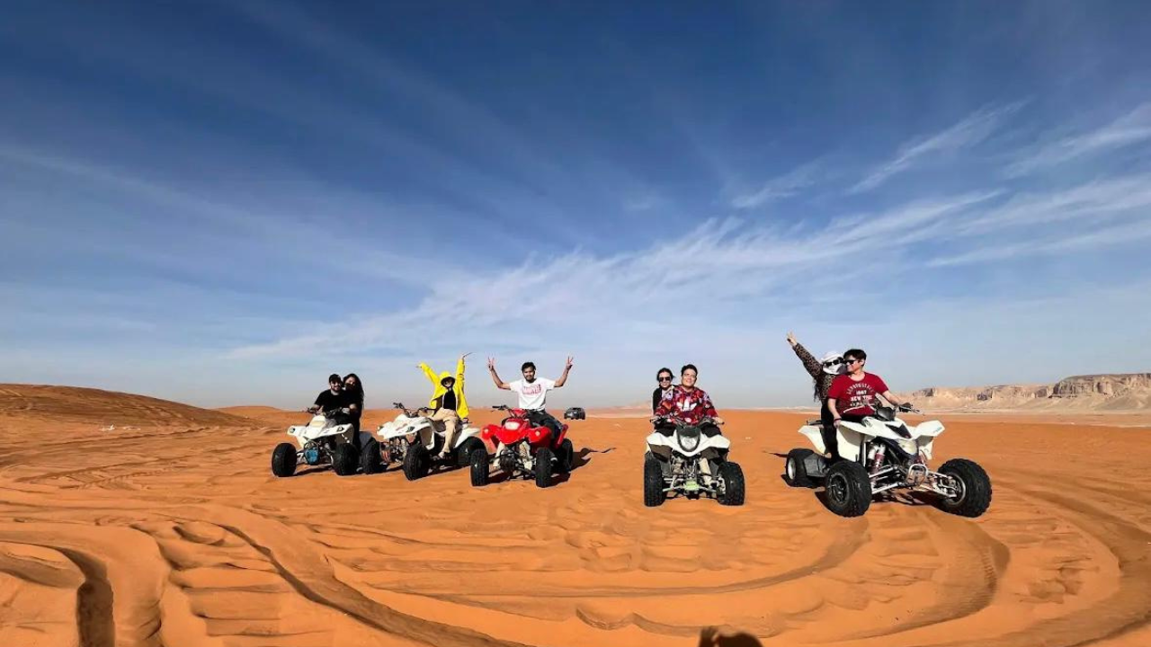 Riyadh: Red Sand Safari with Sunset, Camel & quad bike ride 3