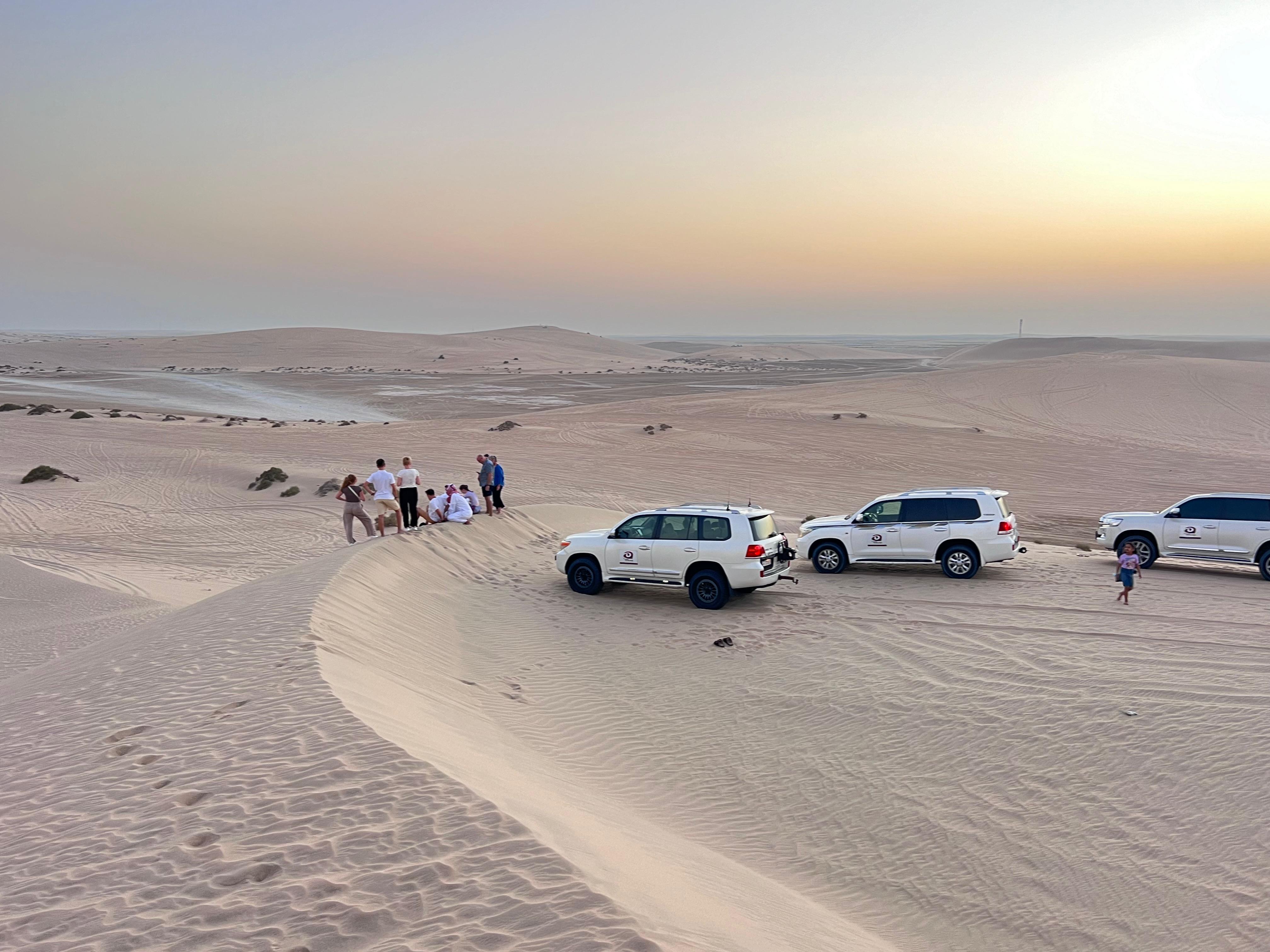 Doha: Inland Sea Desert Safari, Dune Bashing & Camel Ride