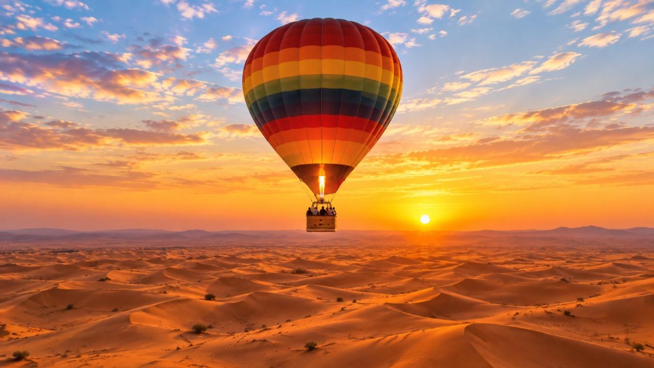 Oman Sunrise Balloon, Desert Culture & Wadi Escape Private