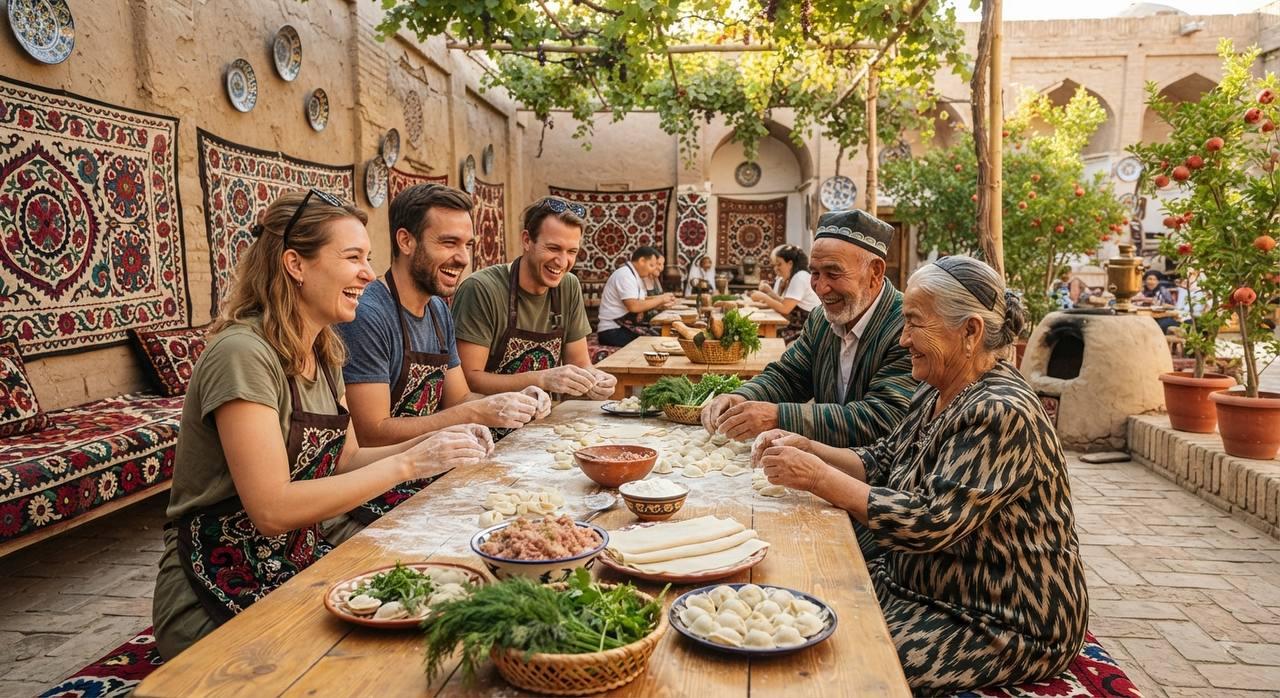 Khiva: Traditional Barak Dumpling Cooking Class 2