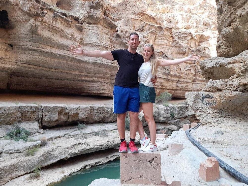 From Muscat: Shared Wadi Shab, Bimmah Sinkhole & Beach Tour 2