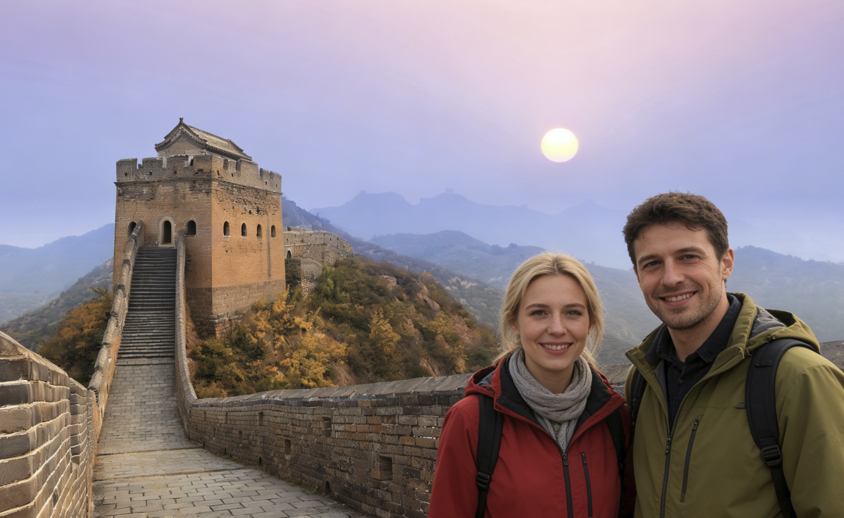 From Xian to Beijing Great wall tour end in Beijing by train