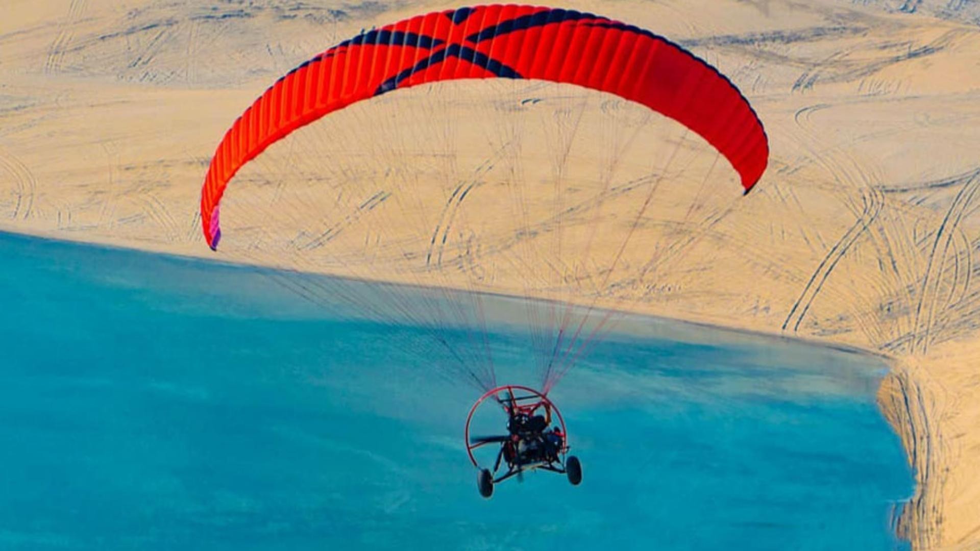 Qatar's Skybound Adventure: Exclusive Private Paratrike tour 3